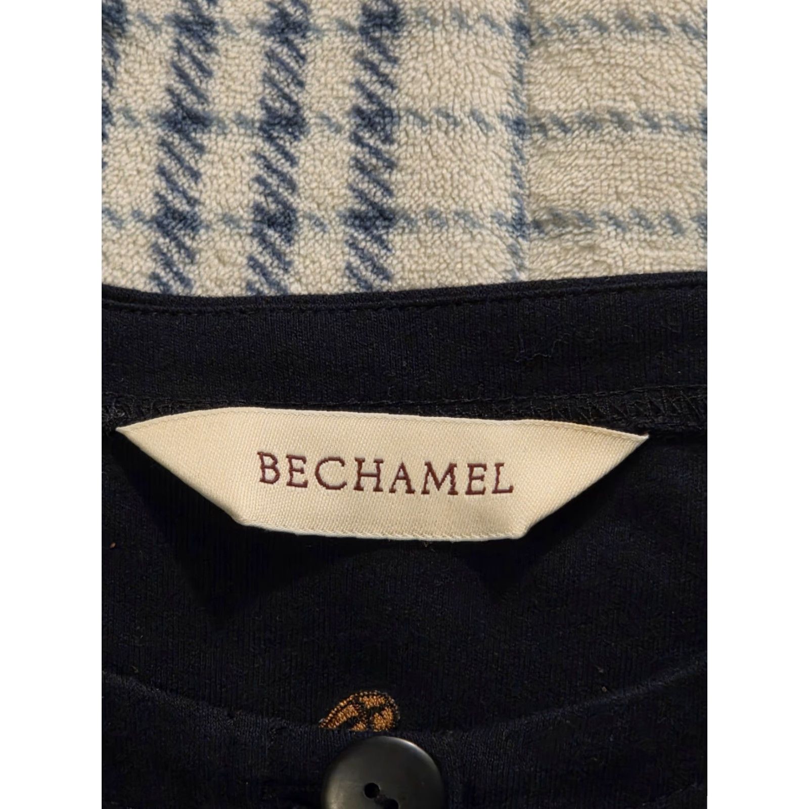 Vintage Bechamel Shirt Long Sleeve Button-Up Embroidered Cats Black Womens Large Size L / US 10 / IT 46 - 7 Thumbnail