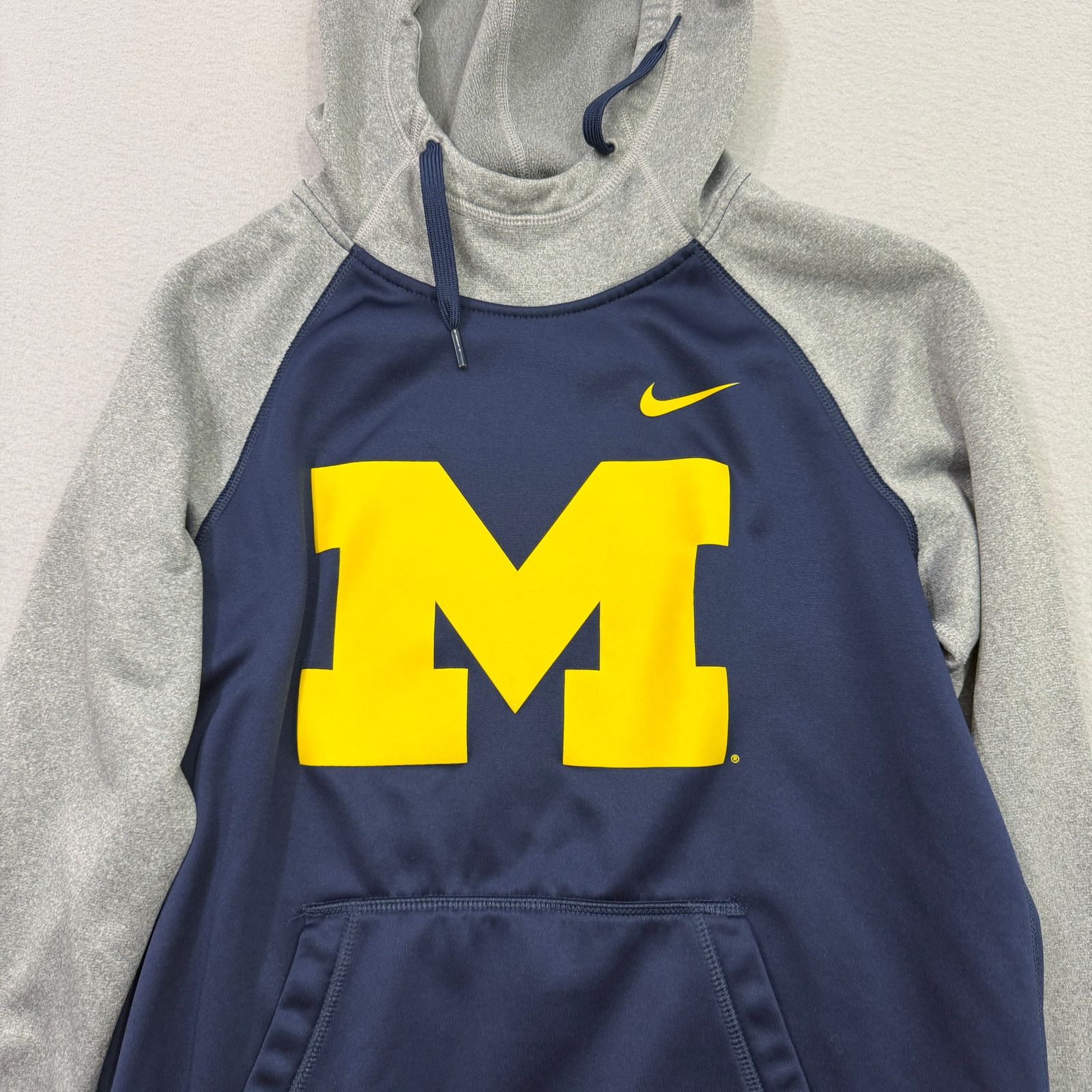 Nike Nike Michigan Wolverines Hoodie Men's Small Blue Yellow UofM Size US S / EU 44-46 / 1 - 3 Thumbnail