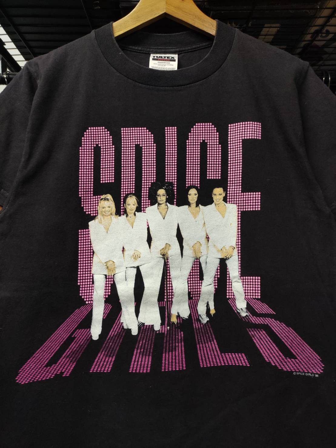 Band Tees Vtg 90's Spice Girls Spiceworld Promo Tour T-Shirt Size US S / EU 44-46 / 1 - 1 Thumbnail