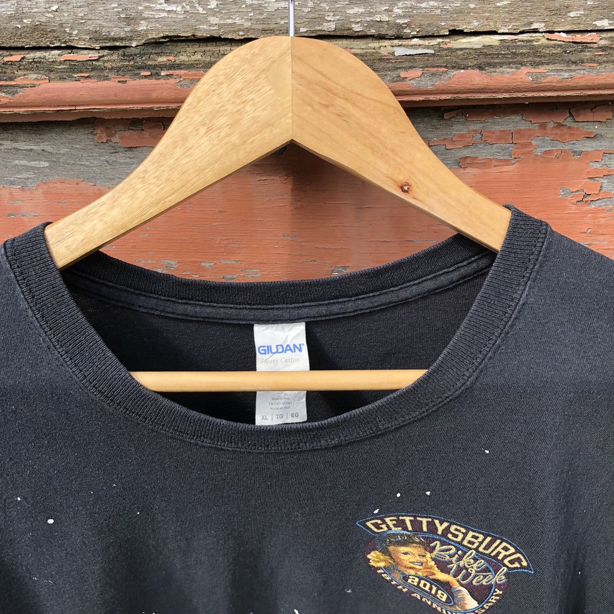 Vintage 🔥Steals🔥 Vintage y2k Faded Bike Week Gettysburg Pennsylvania Size US XL / EU 56 / 4 - 9 Thumbnail