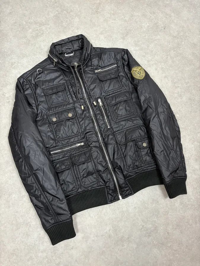 Dolce & Gabbana AW2003 Dolce & Gabbana Black Multi Pockets Puffer Jacket Size US M / EU 48-50 / 2 - 4 Thumbnail