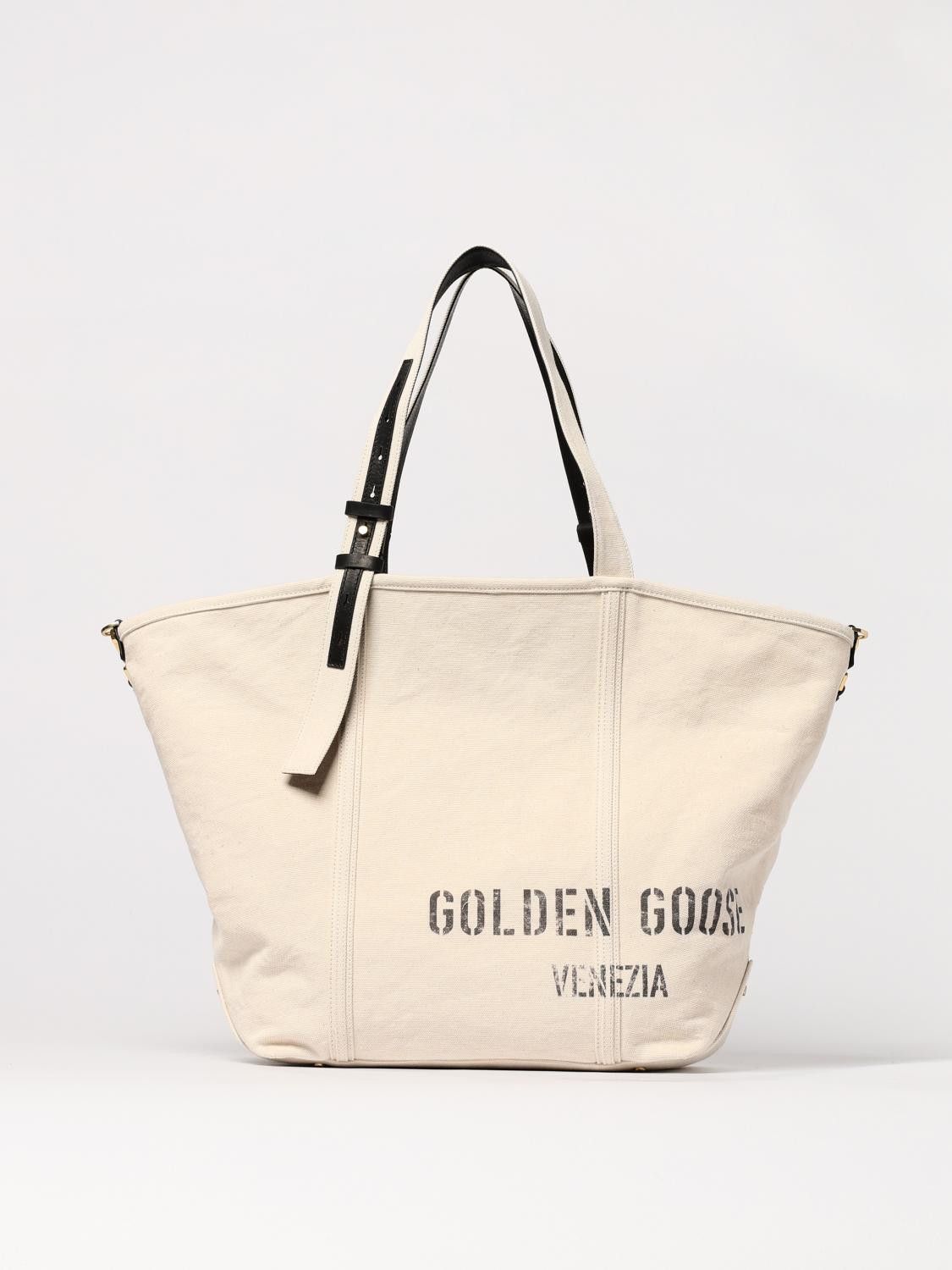 Golden Goose Golden Goose Tote Bag Woman Beige Size ONE SIZE - 1 Thumbnail
