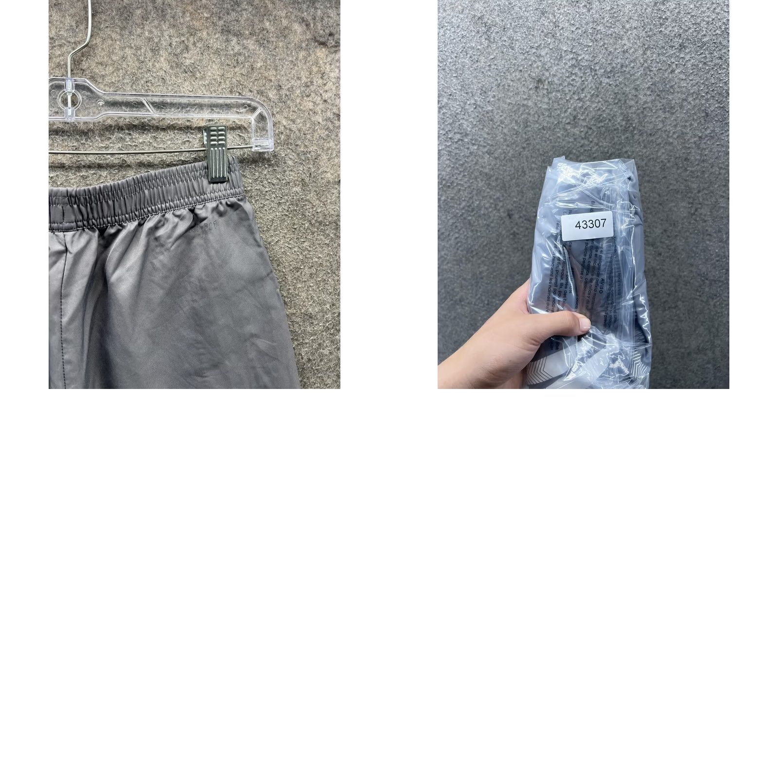 Nike Nike Dri-FIT Shorts Mens Small Gray Athletic Running 7 Inseam 830821-036 Size US 29 - 9 Thumbnail
