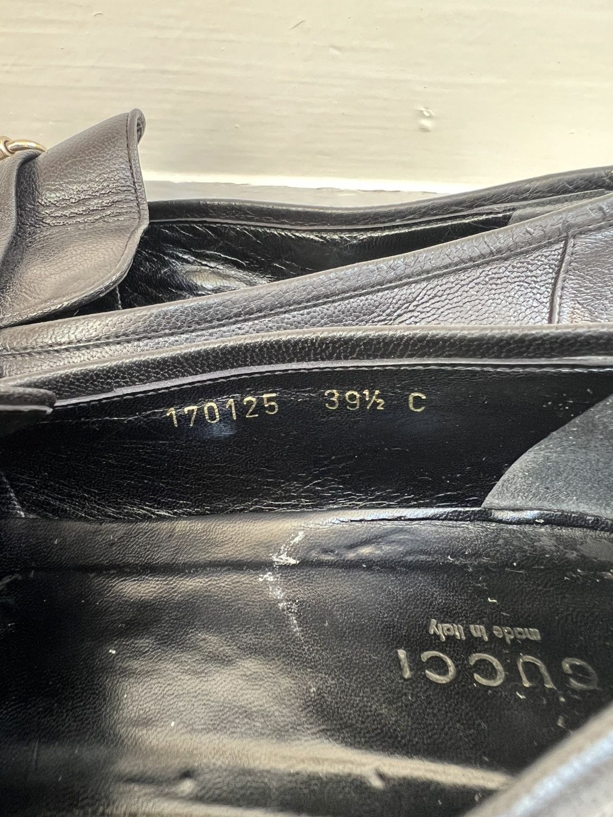Gucci Gucci Black leather Loafers Size US 6.5 / EU 39-40 - 19 Thumbnail