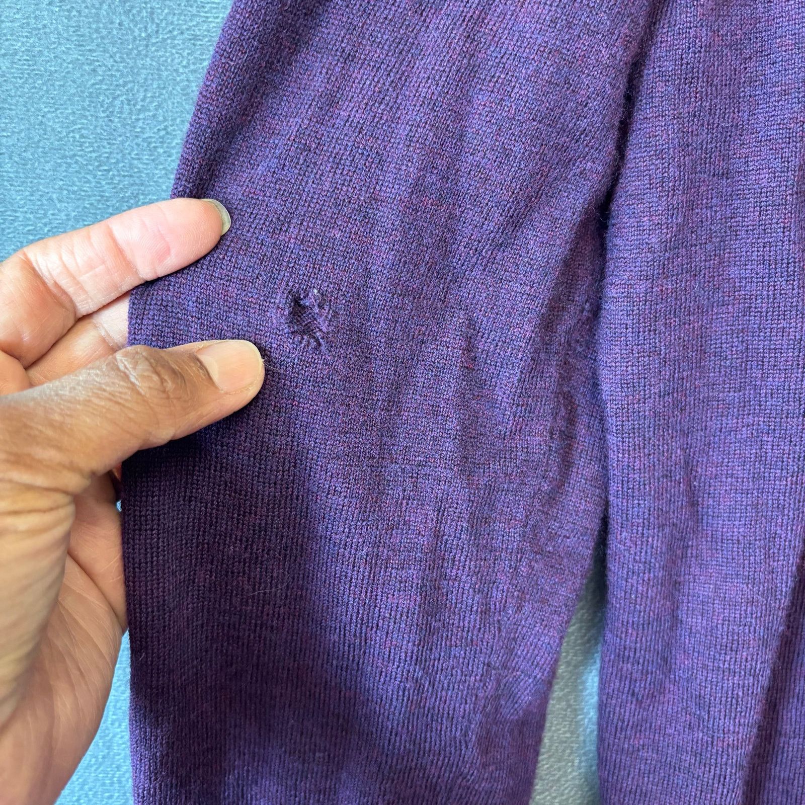 Gap Gap Merino Wool Sweater V-Neck Extra Fine Preppy Work Casual Size US L / EU 52-54 / 3 - 8 Thumbnail