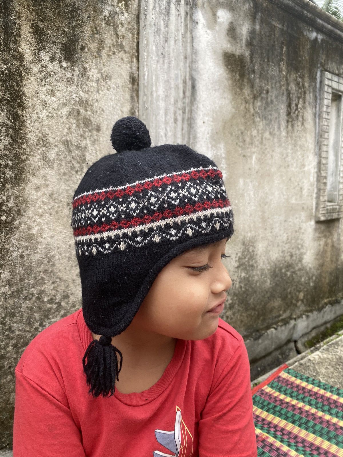 Burberry Burberry Kids Earflap Winter Hat Size 26 - 2 Thumbnail