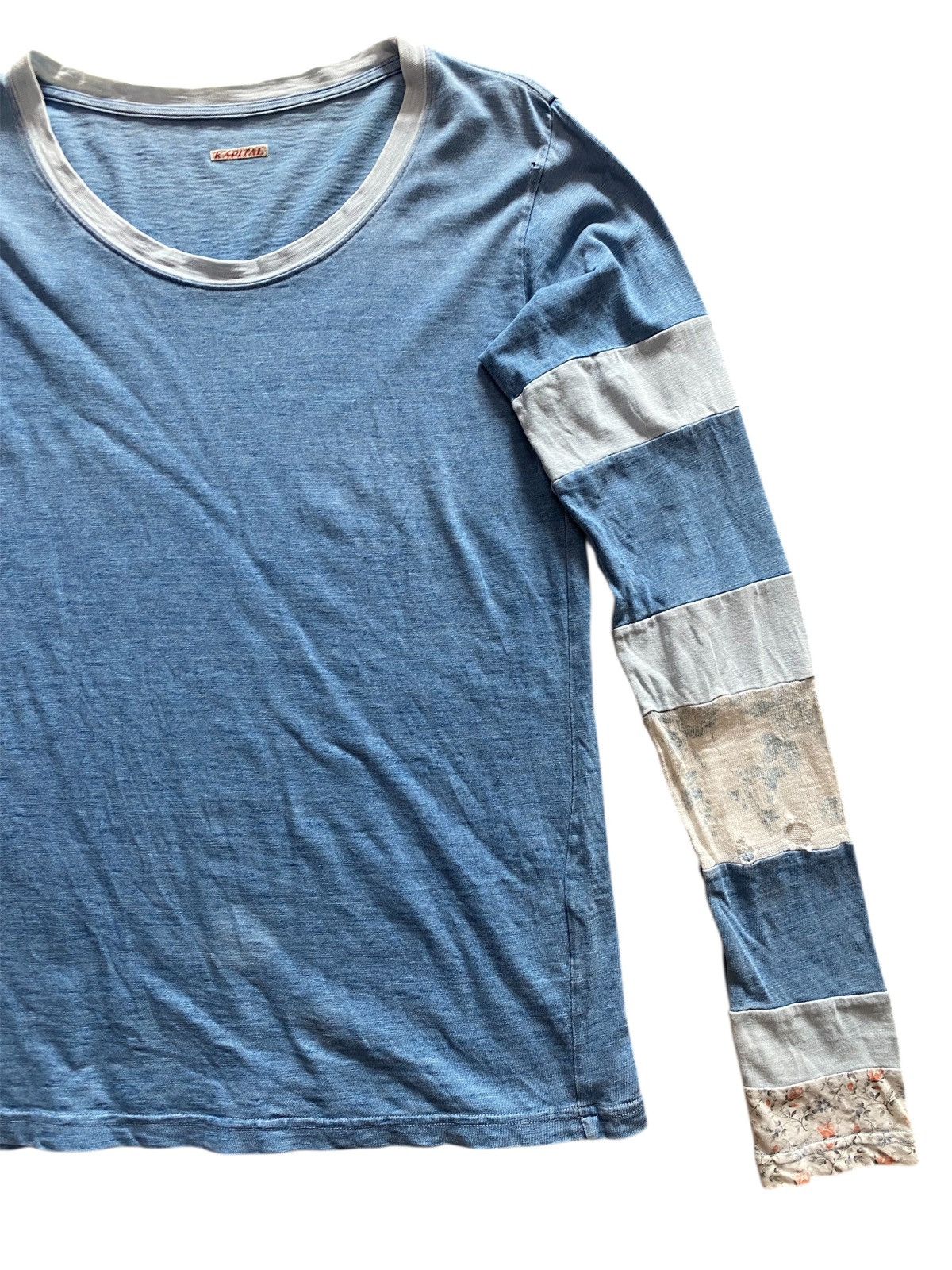 Kapital Kapital Patchwork longsleeve tshirt Size US S / EU 44-46 / 1 - 2 Thumbnail
