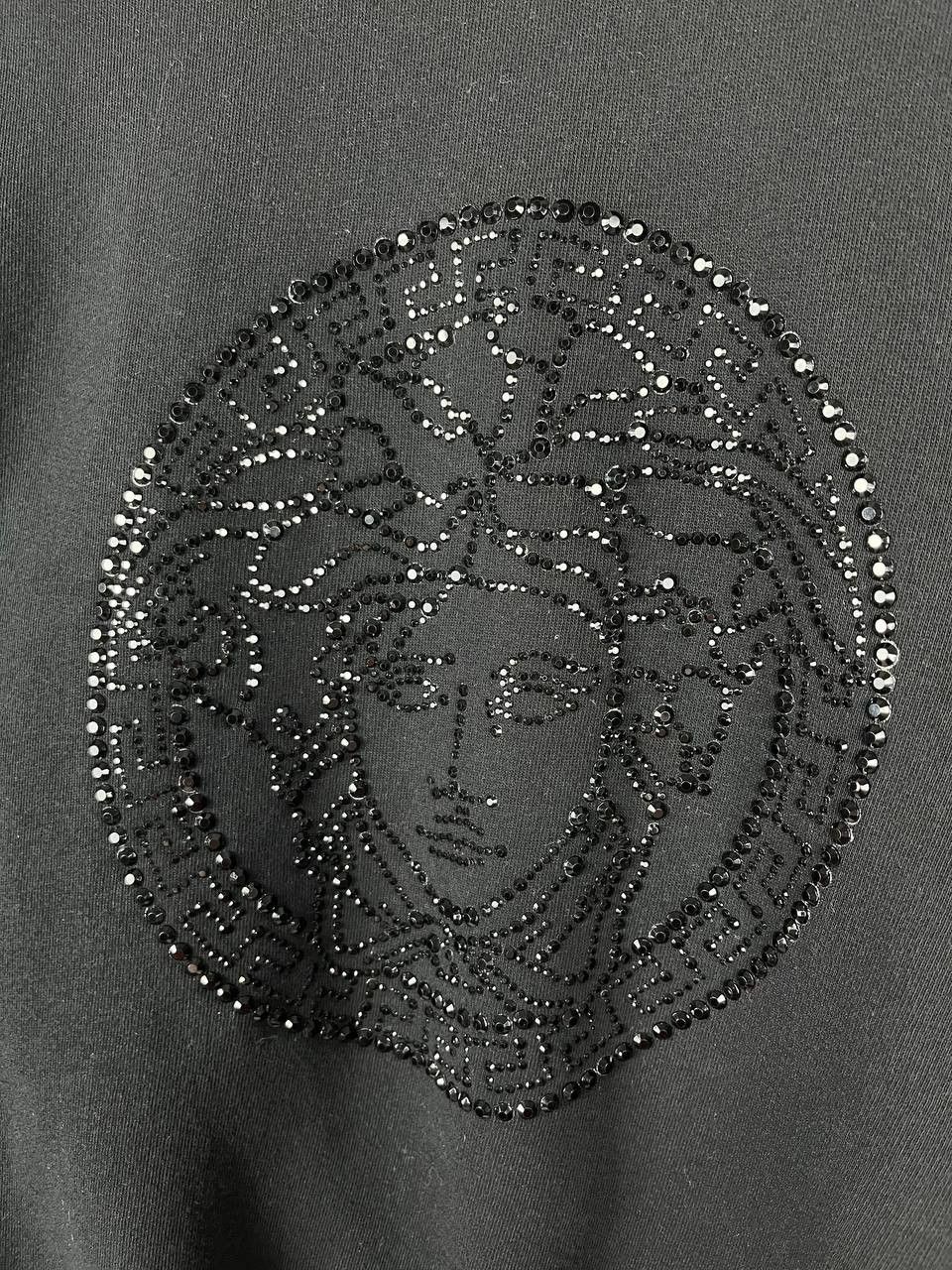 Versace Versace Medusa Crystal Sweatshirt IT 42 S Black Size S / US 4 / IT 40 - 3 Thumbnail