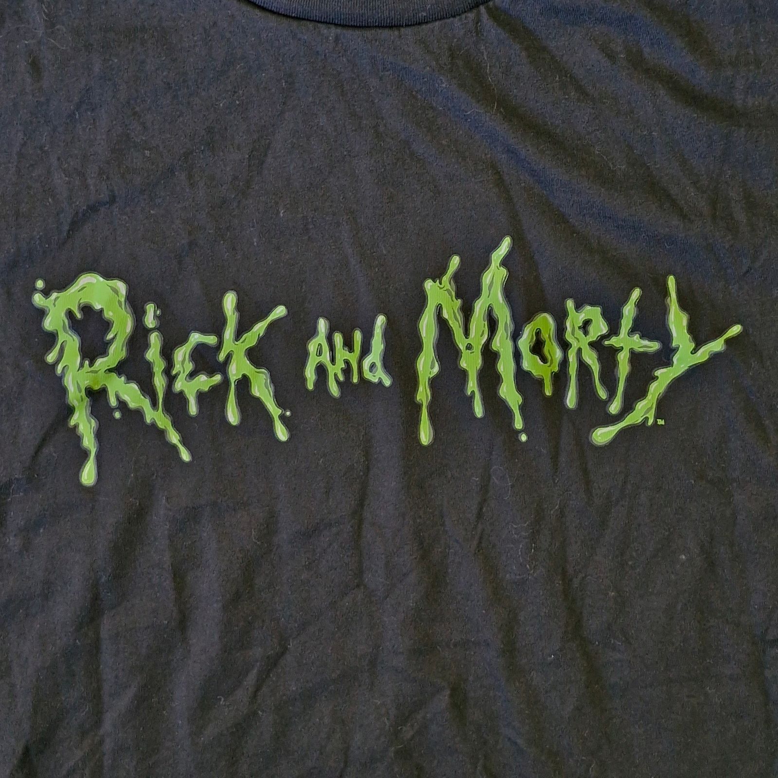 H&M H&M Rick and Morty Black Graphic T‑Shirt Mens XL Size US XL / EU 56 / 4 - 2 Thumbnail
