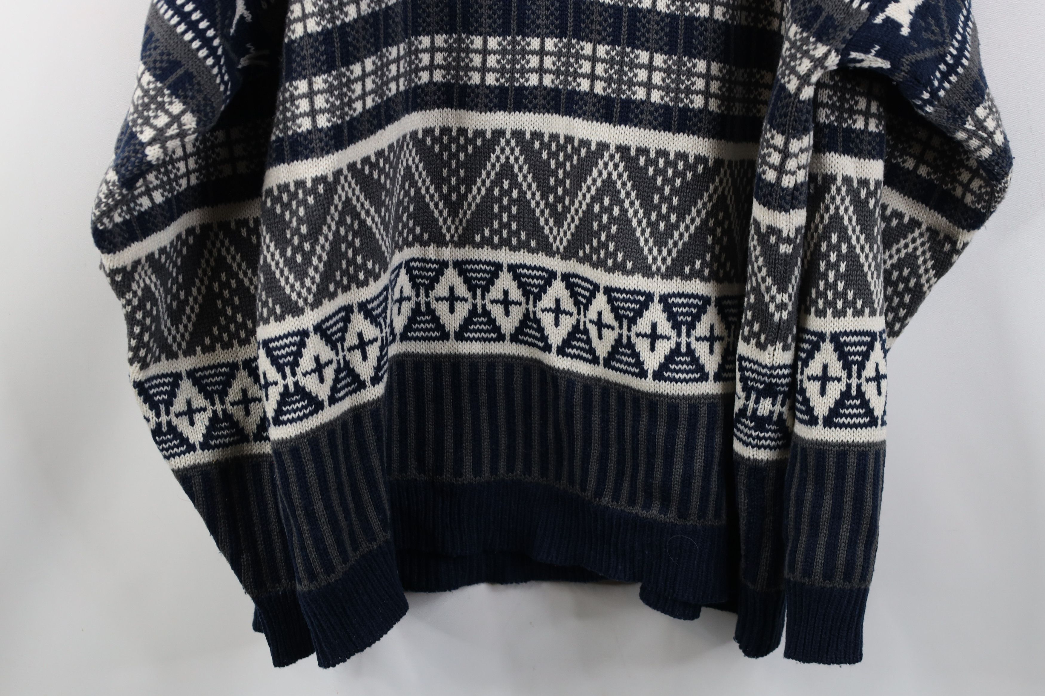 Columbia Vintage 90s Columbia Knit Half Zip Pullover Sweater Acrylic Size US XL / EU 56 / 4 - 15 Thumbnail