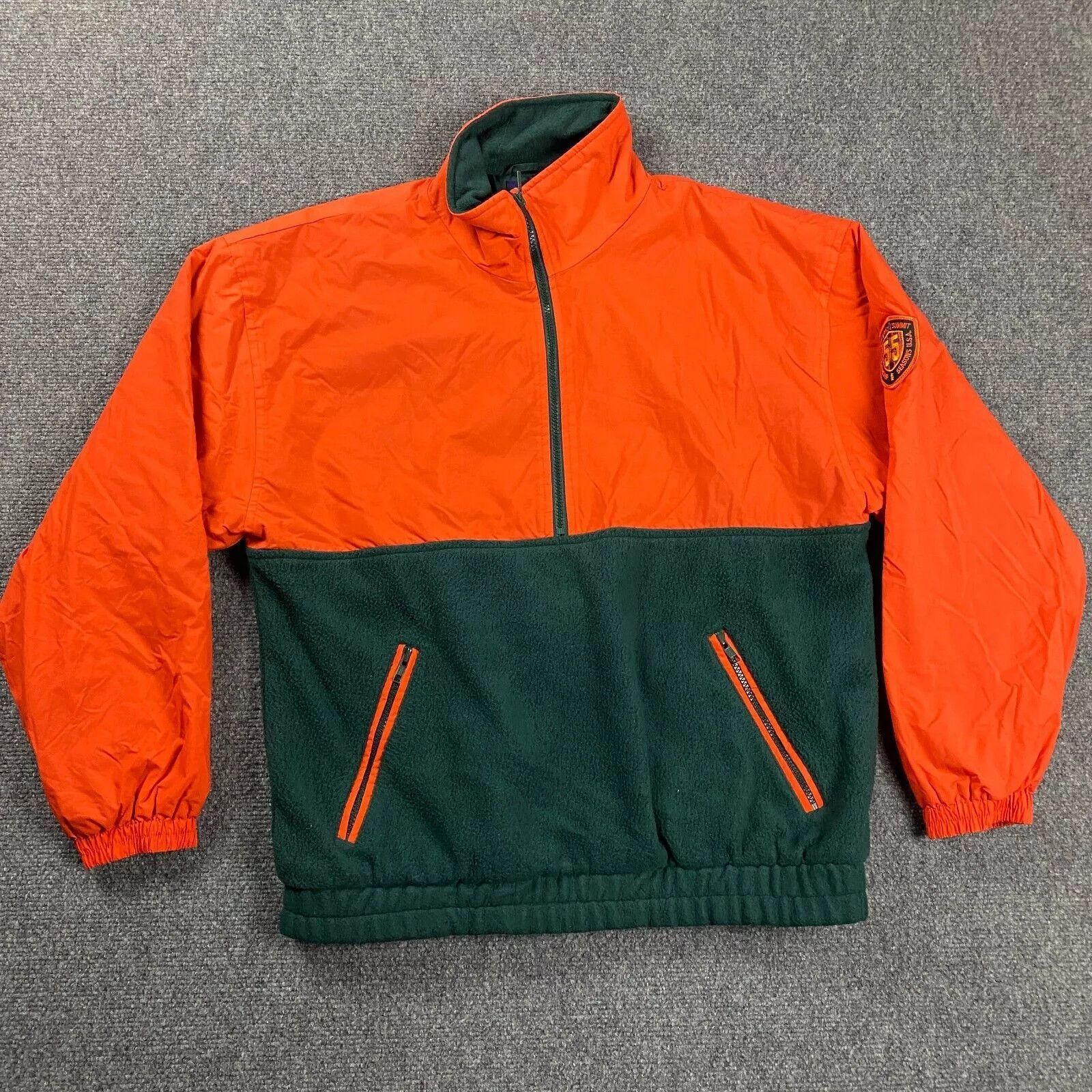 Gap × Vintage Vintage Gap Jacket S 1/2 Zip Windbreaker Eastern Summit Mens Size US S / EU 44-46 / 1 - 1 Thumbnail