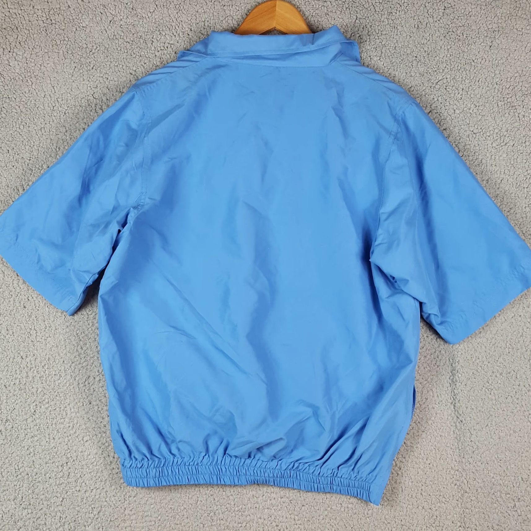 Tres Bien VINTAGE Tres Bien Windbreaker Jacket Women's M Blue Golf Windbreaker Size M / US 6-8 / IT 42-44 - 7 Thumbnail