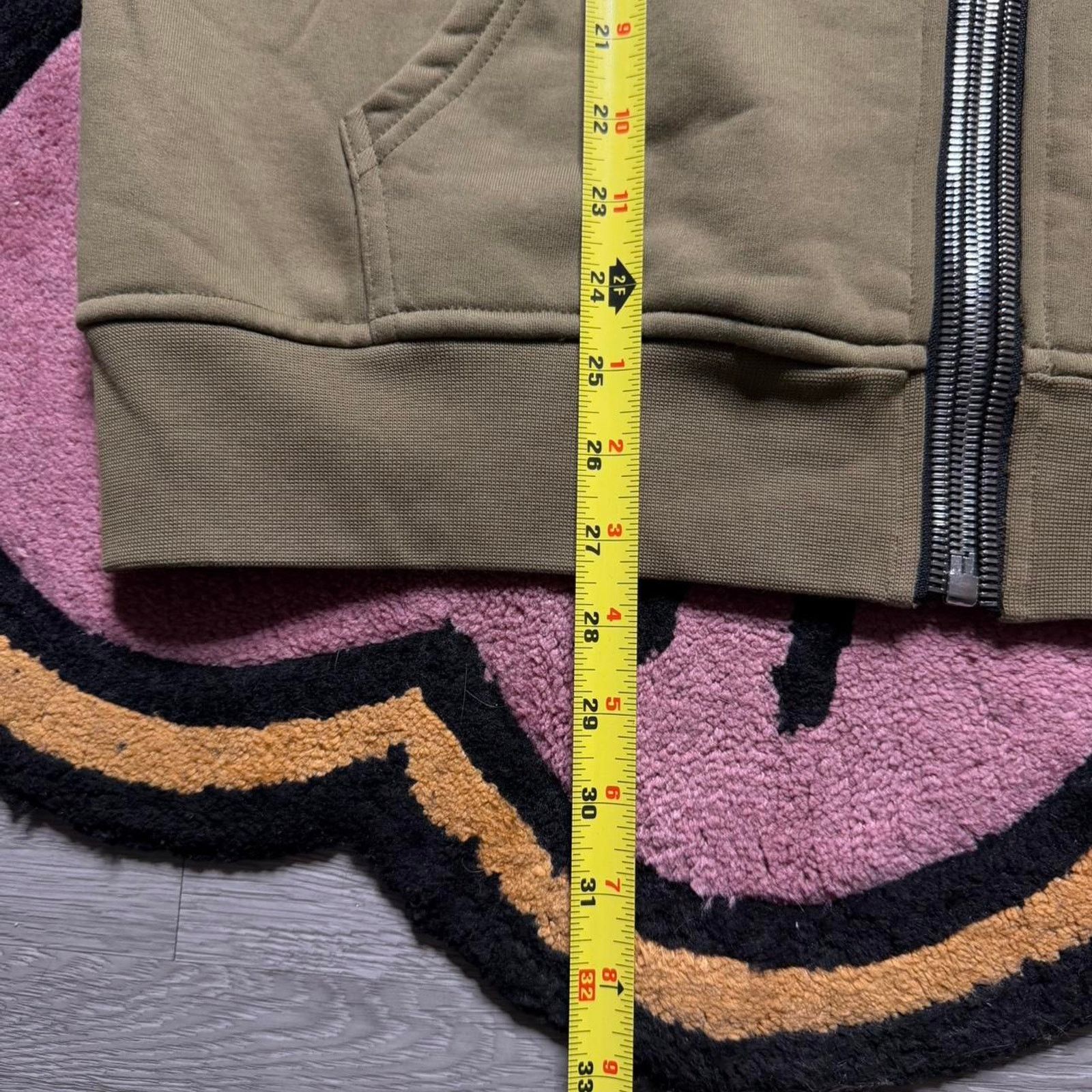 Rta RTA Floyd Full Zip Graphic Logo Hoodie Size Medium Green Size US M / EU 48-50 / 2 - 5 Thumbnail