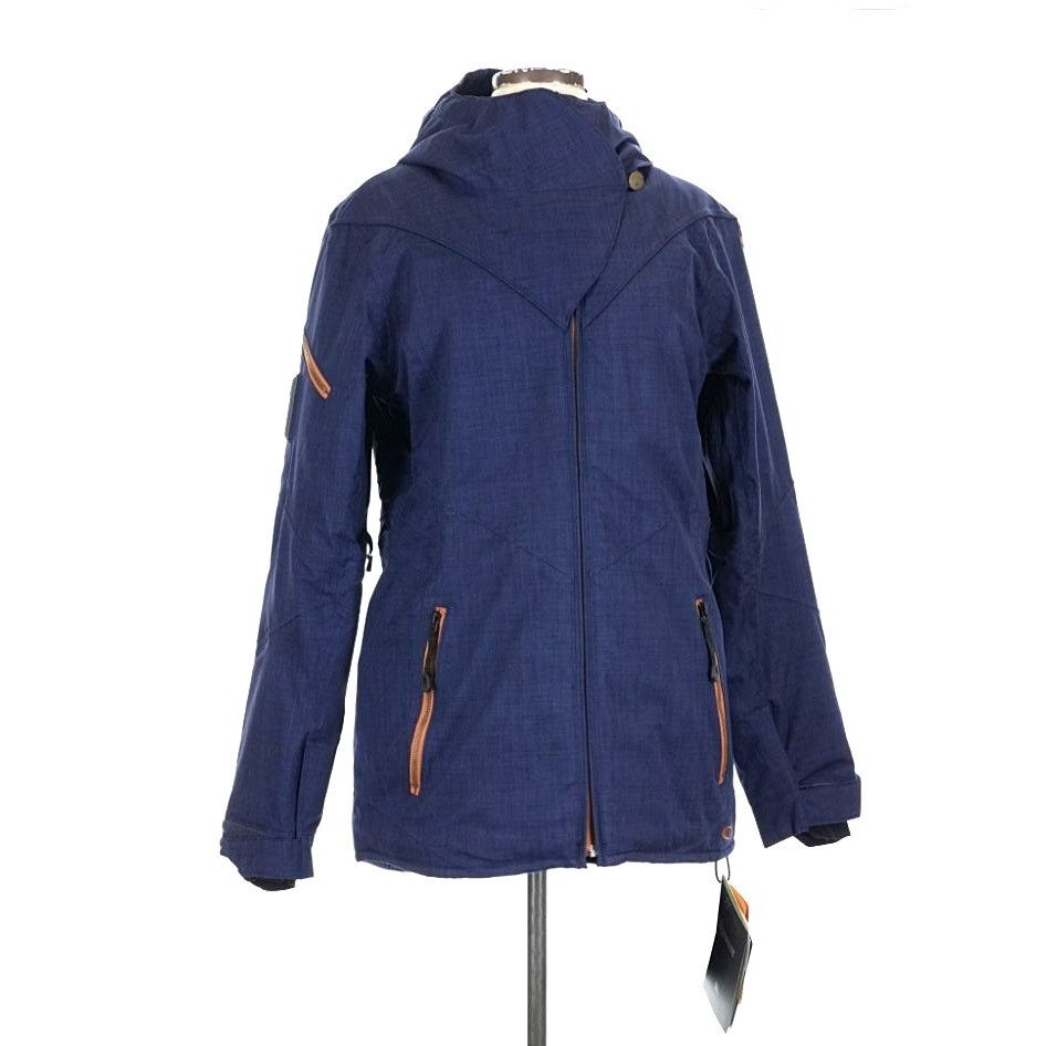 Oakley New Oakley GB Eco Shell Snowboard Jacket Women's Large Navy Size L / US 10 / IT 46 - 3 Thumbnail