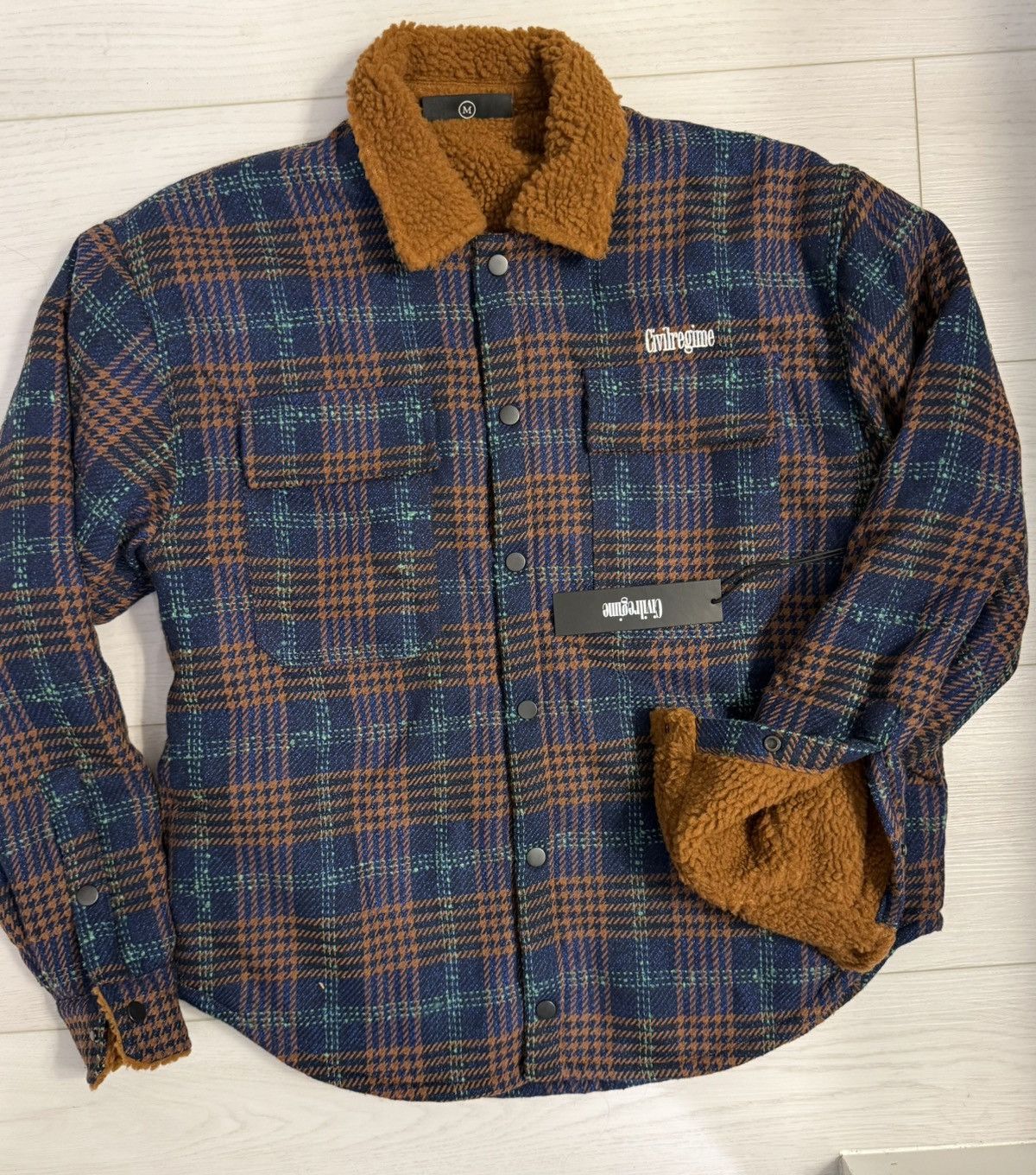 Civil Regime Civilregime Teddy-Bear Sherpa Oversized Medium Size US M / EU 48-50 / 2 - 1 Thumbnail