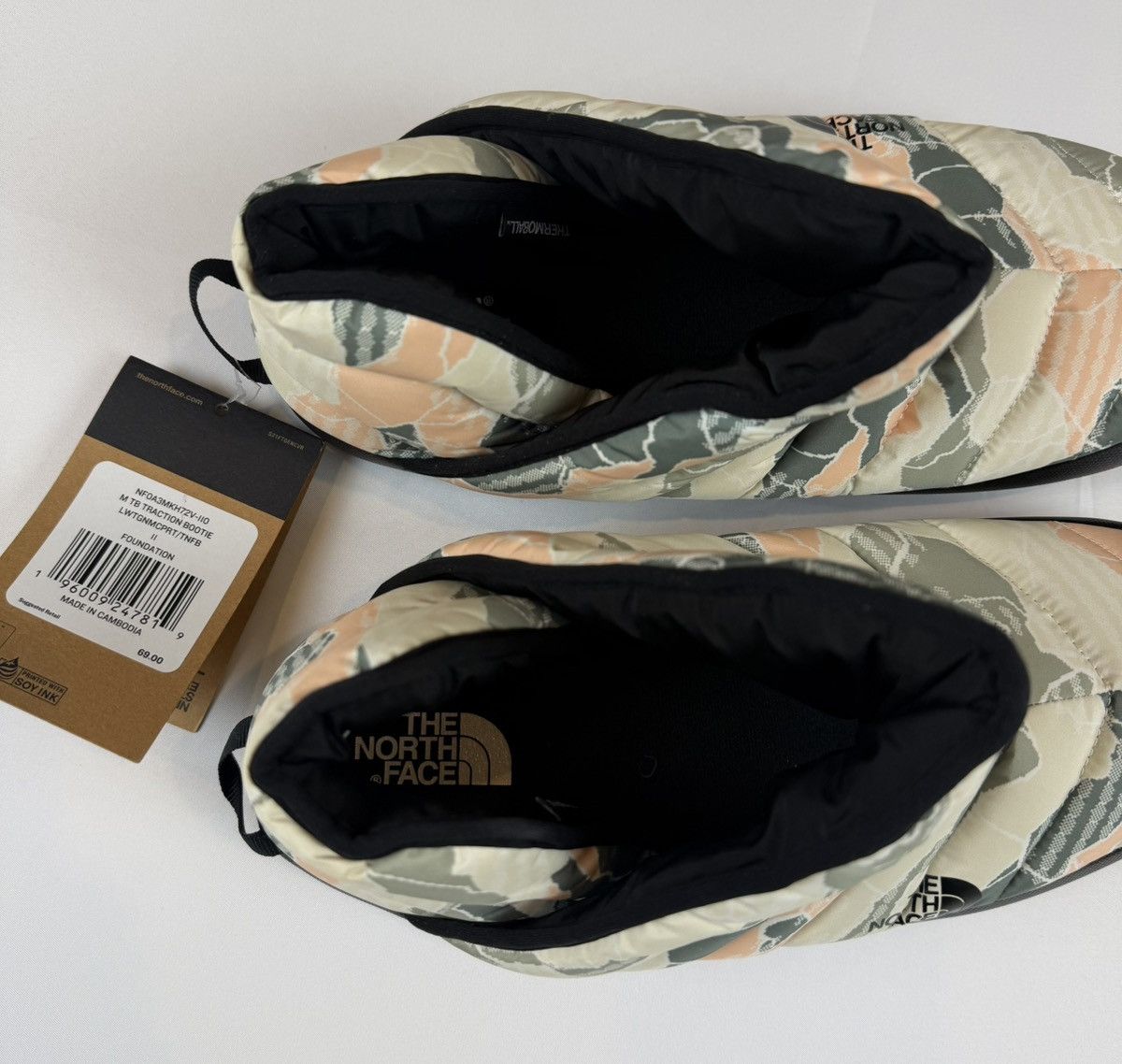 The North Face Mens North Face Thermoball booties Size US 11 / EU 44 - 5 Thumbnail