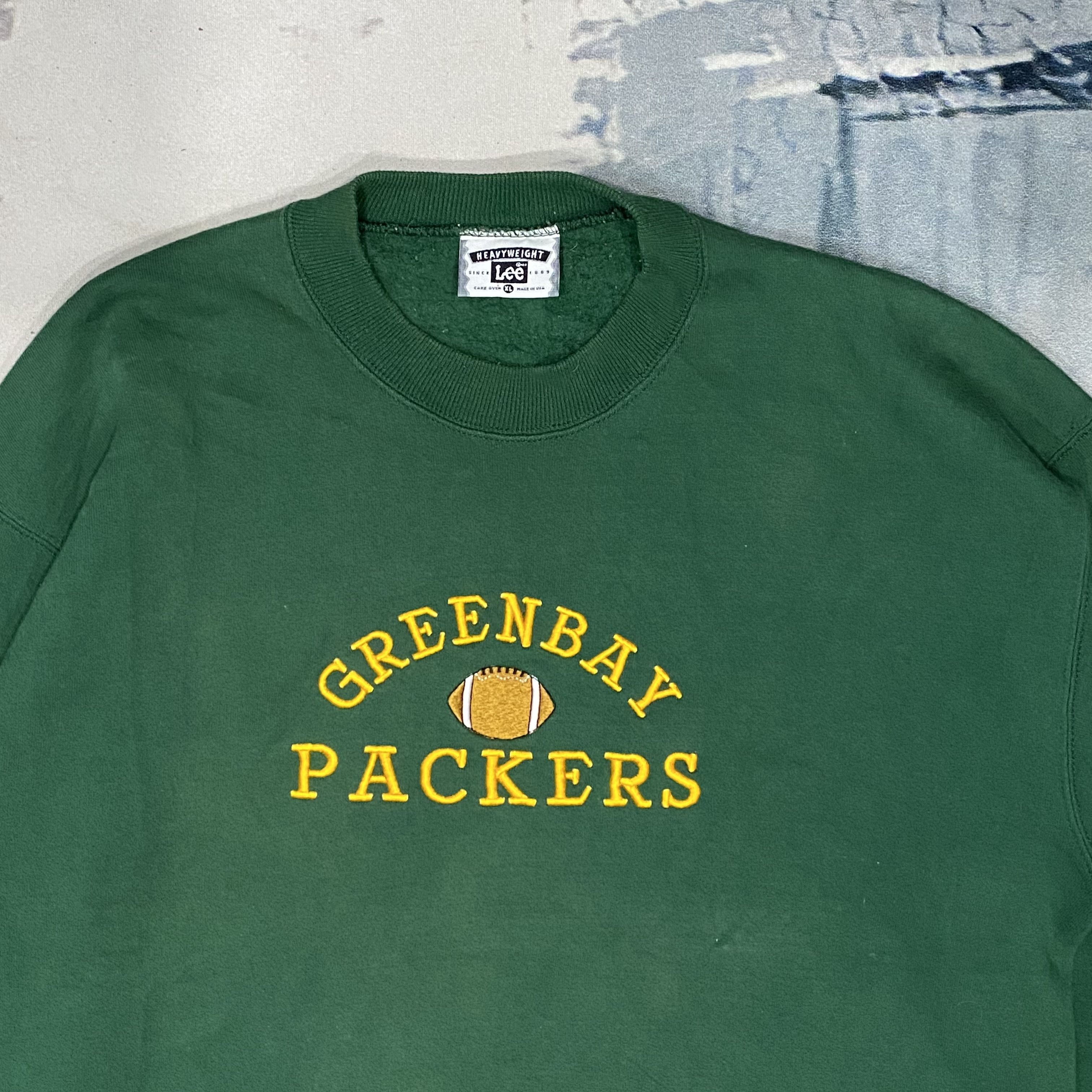 Vintage Vintage GreenBay Packers NFL American Football Team Size US XL / EU 56 / 4 - 2 Thumbnail
