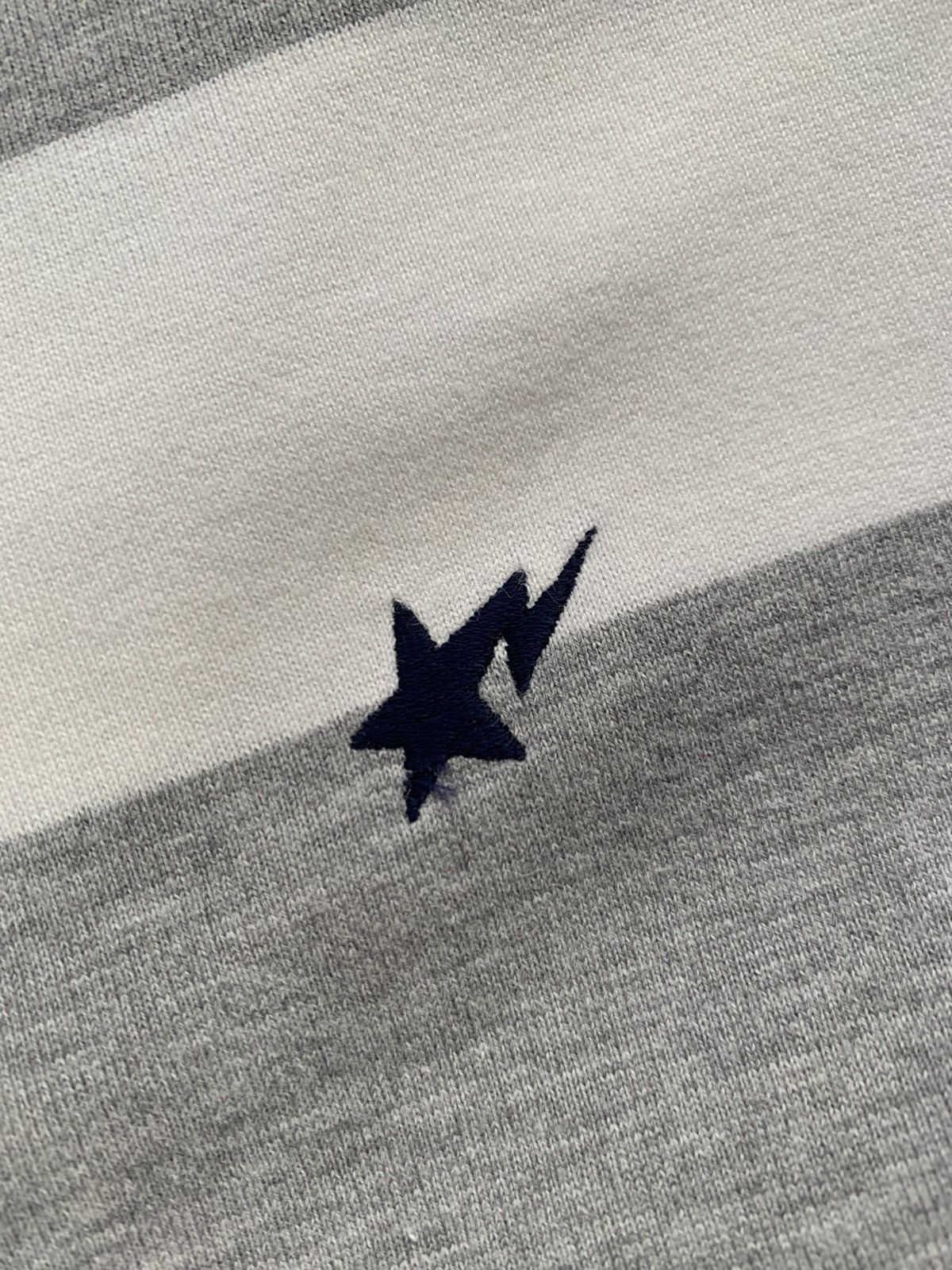 Bape × Vintage 90s OG Bape Stripe Tshirt Size US L / EU 52-54 / 3 - 8 Thumbnail