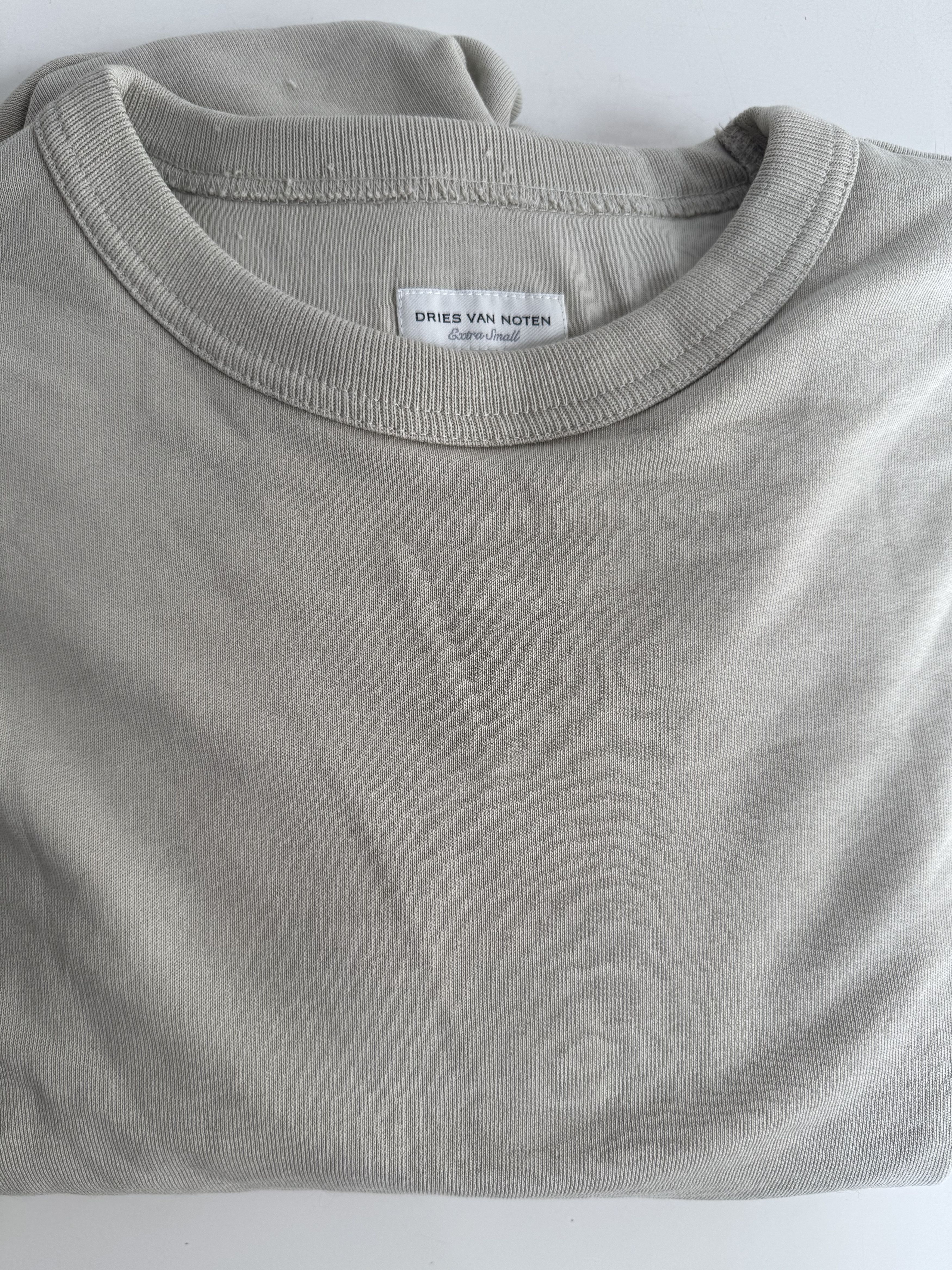 Dries Van Noten Draped Cotton Jersey Sweatshirt Size XS / US 0-2 / IT 36-38 - 6 Thumbnail