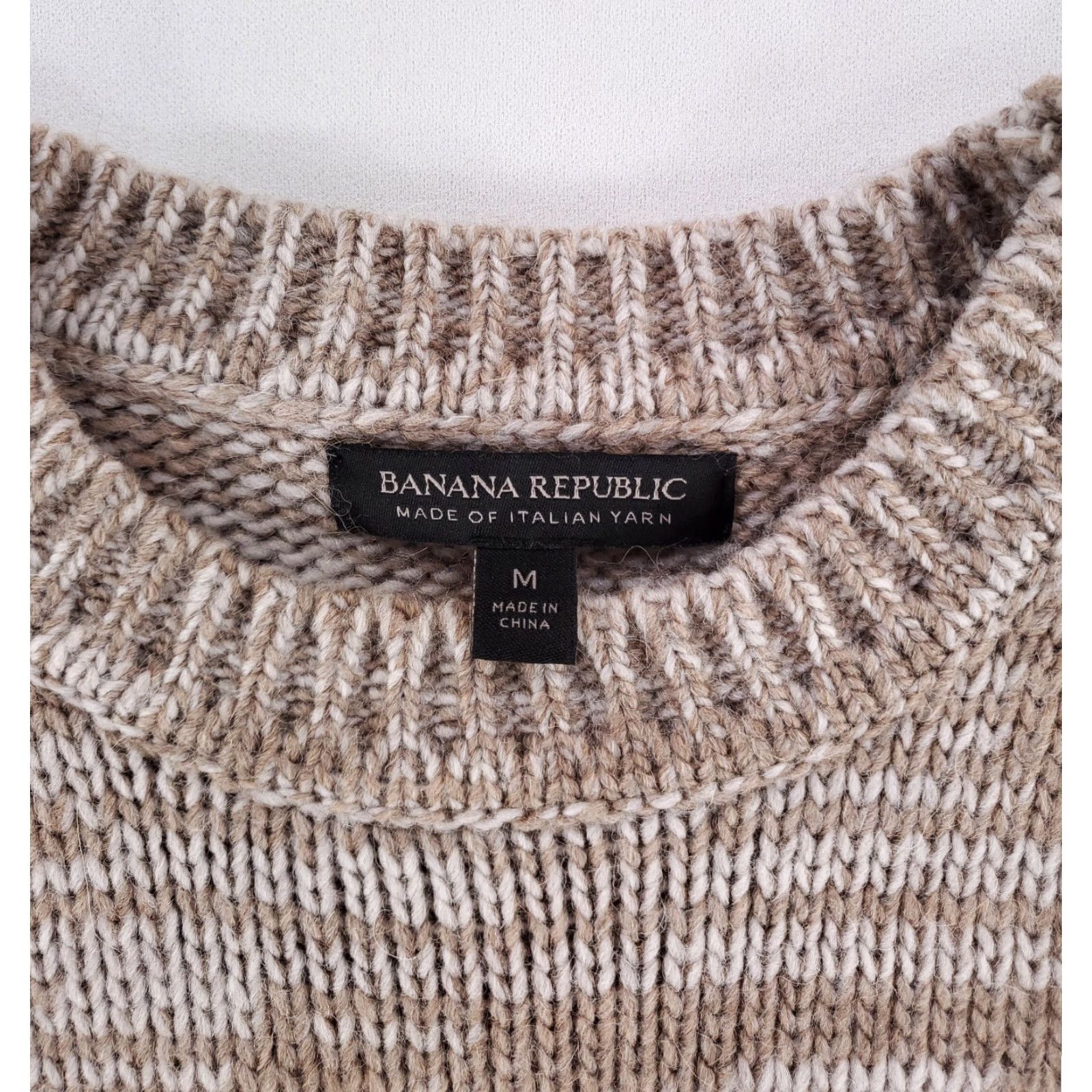 Banana Republic Banana Republic Sweater Nordic Wool Alpaca Acrylic Blend Italian Yarn Mens M Multicolor Wool Pullover Mens M Size US M / EU 48-50 / 2 - 2 Thumbnail