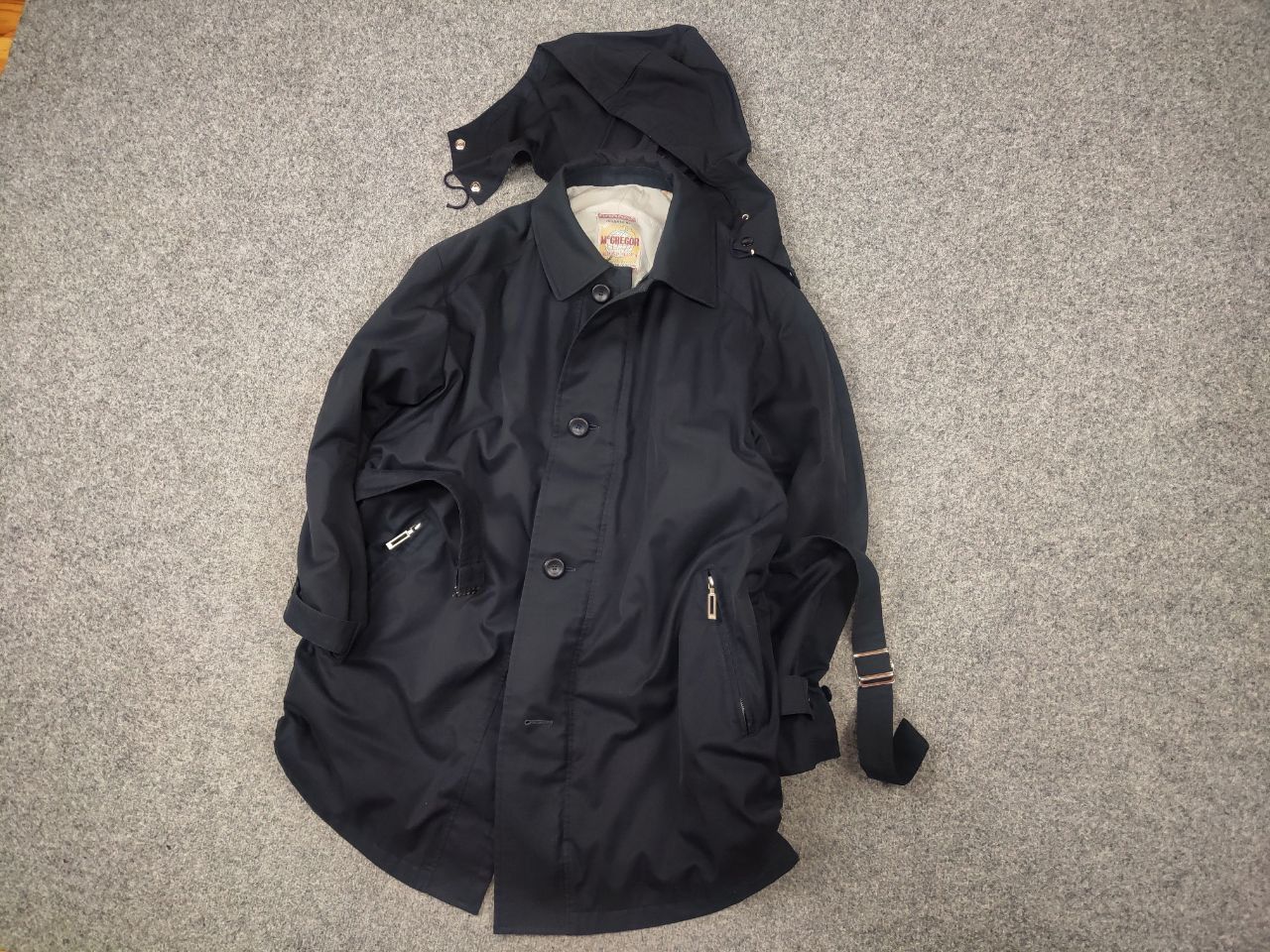 McGregor McGregor Vintage Navy utility trench coat Midnite Jacket Size US M / EU 48-50 / 2 - 3 Thumbnail