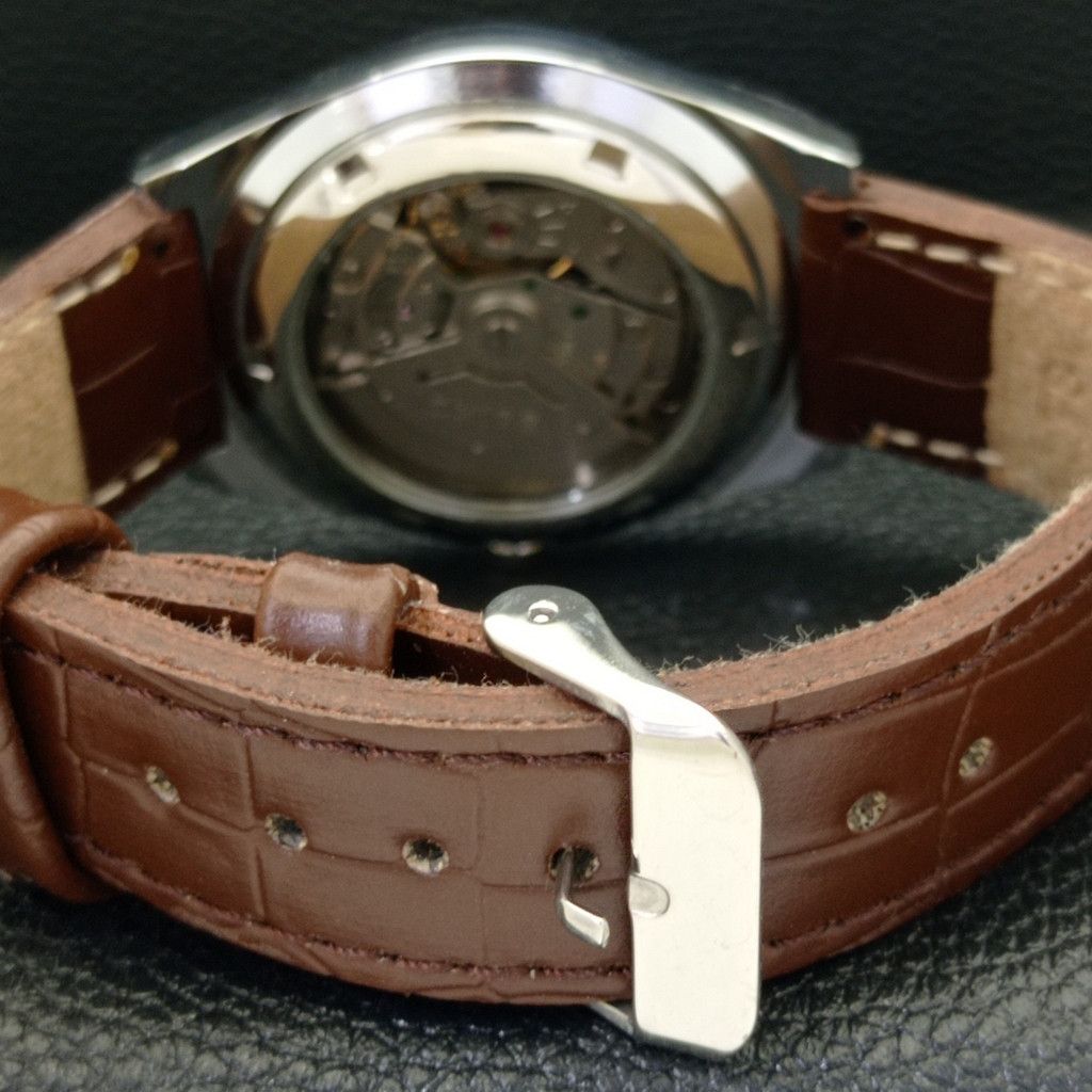 Seiko REFURBISHED VINTAGE SEIKO 5 AUTO JAPAN MENS WATCH a440209 Size 38 - 2 Thumbnail