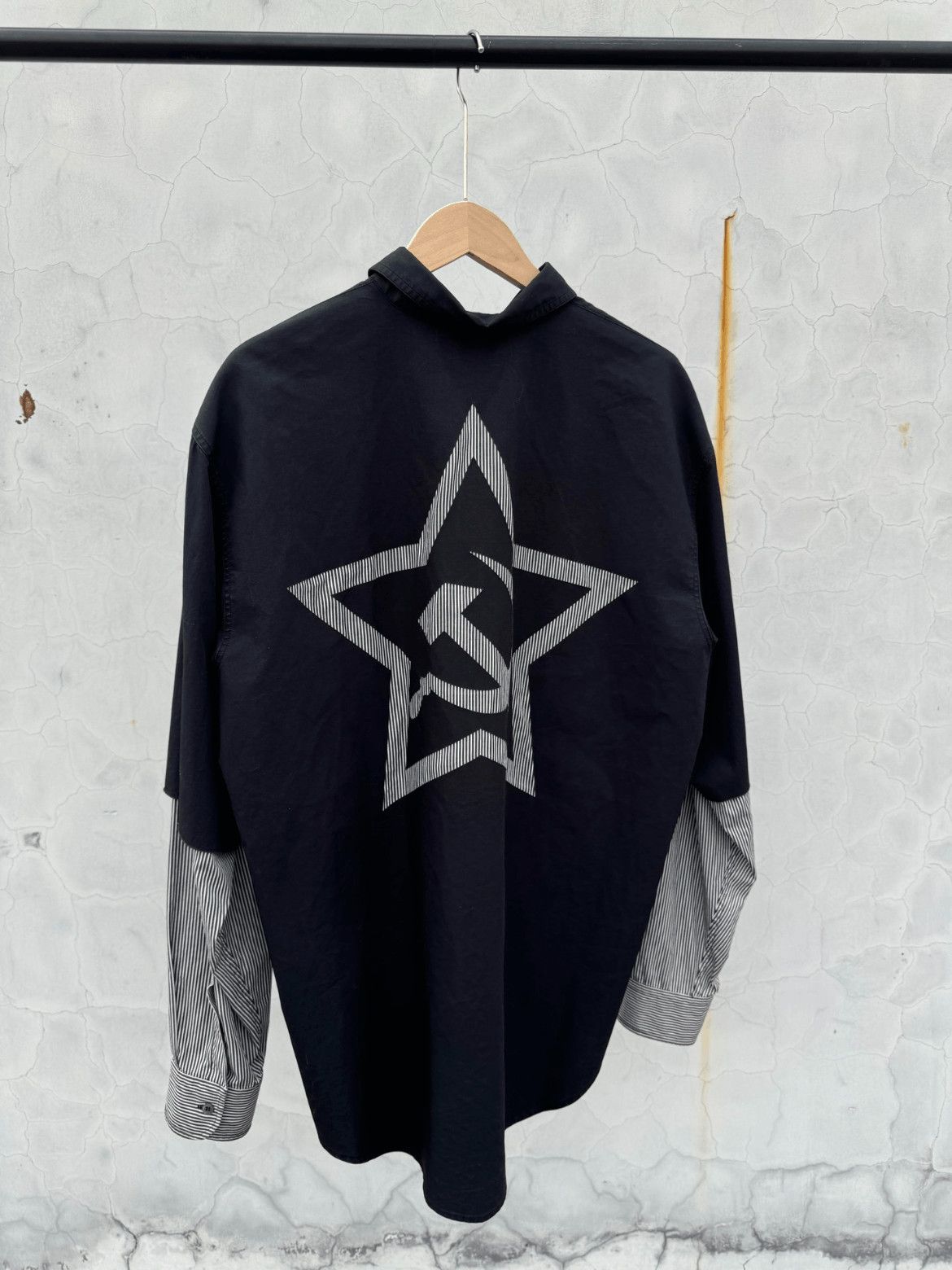 Vetements 18AW Sample Soviet Double Layers Shirts