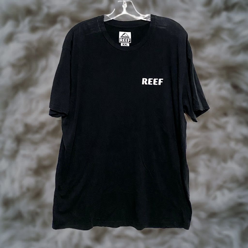 REEF VINTAGE Reef Est 1984 Graphic Black Shirt Mens 2XL Surf Beach Skater Summer Vacation T-Shirt/Graphic Print? Size US XXL / EU 58 / 5 - 1 Thumbnail