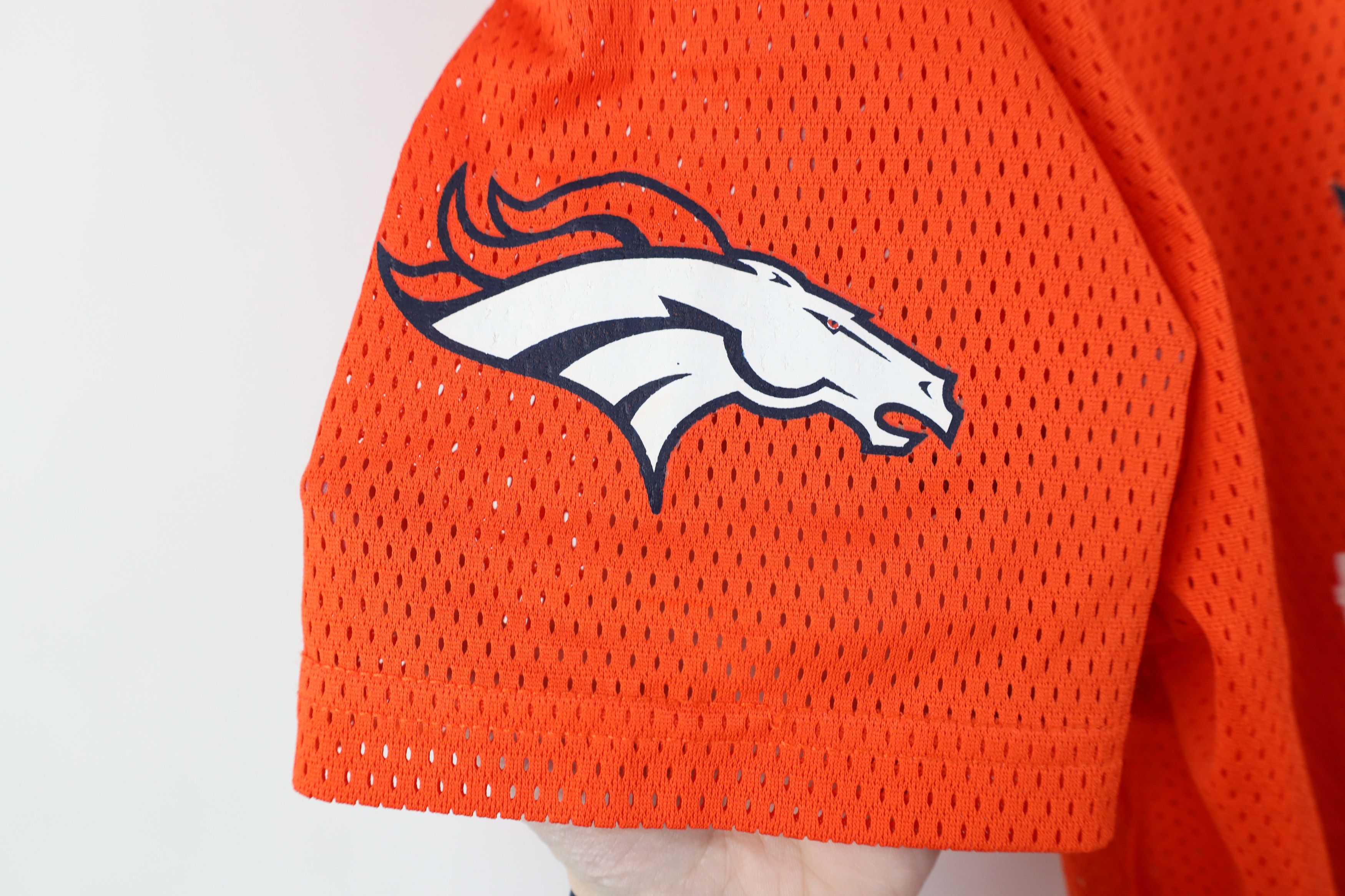 Vintage Vintage 90s Y2K Broncos Football Jersey Orange Mesh #13 Size L / US 10 / IT 46 - 9 Thumbnail