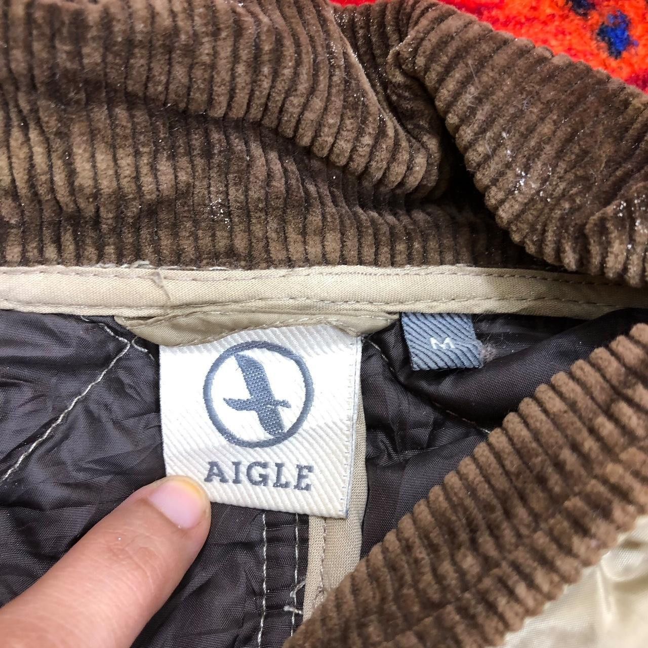 Aigle AIGLE OUTDOOR Quilted Corduroy Collar Parka Trench Coat Size M / US 6-8 / IT 42-44 - 5 Thumbnail