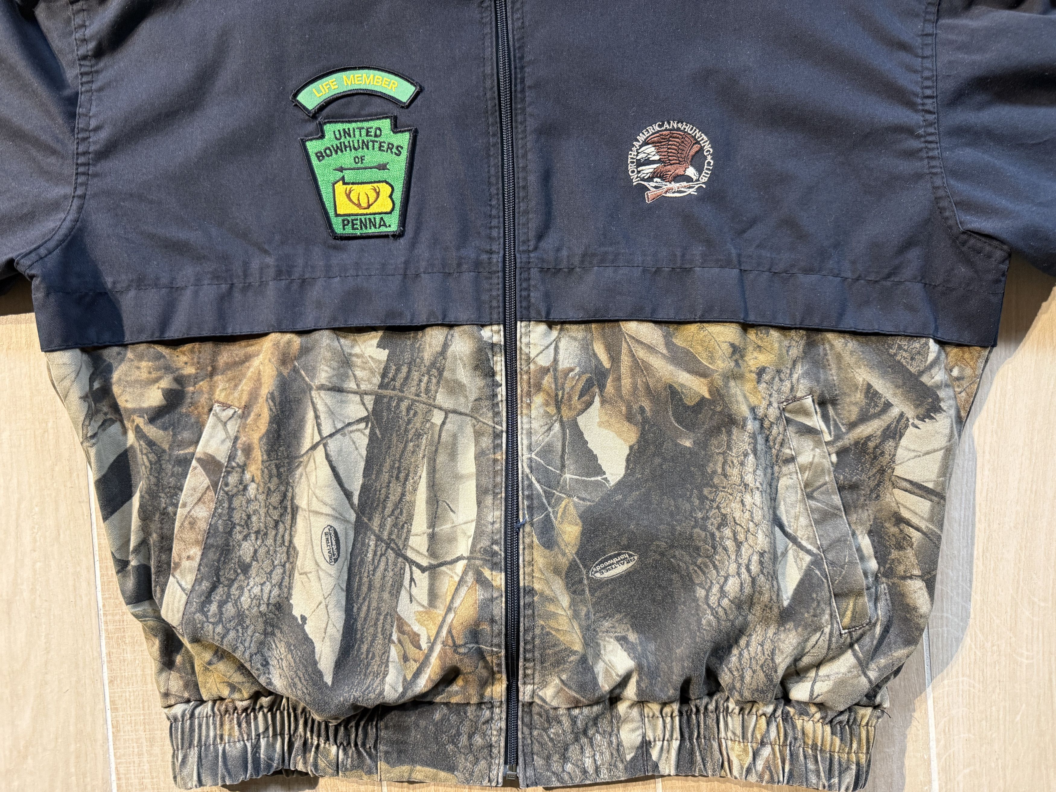 Vintage Men's XL Hunting Camo Jacket w/ Patches Size US XL / EU 56 / 4 - 3 Thumbnail