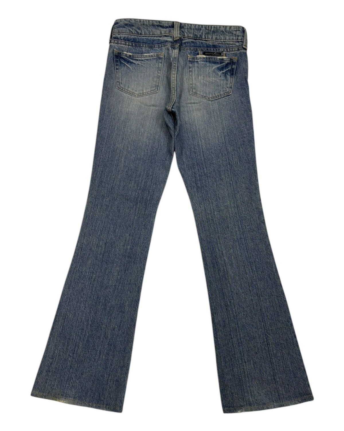 Hysteric Glamour × If Six Was Nine × MOUSSY Flare Jeans I6W9 Lgb Style Moussy Jeans Distressed Denim Size 27" / US 4 / IT 40 - 8 Thumbnail