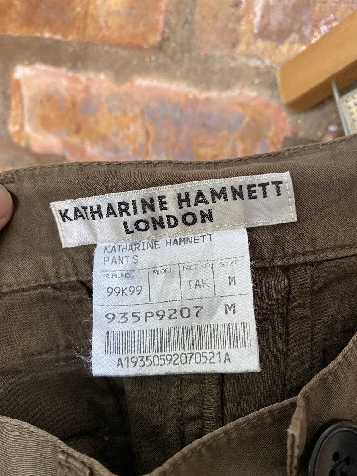 Katharine Hamnett London Vtg Katharine Hamnett London multipocket cargos pants Size US 30 / EU 46 - 14 Thumbnail