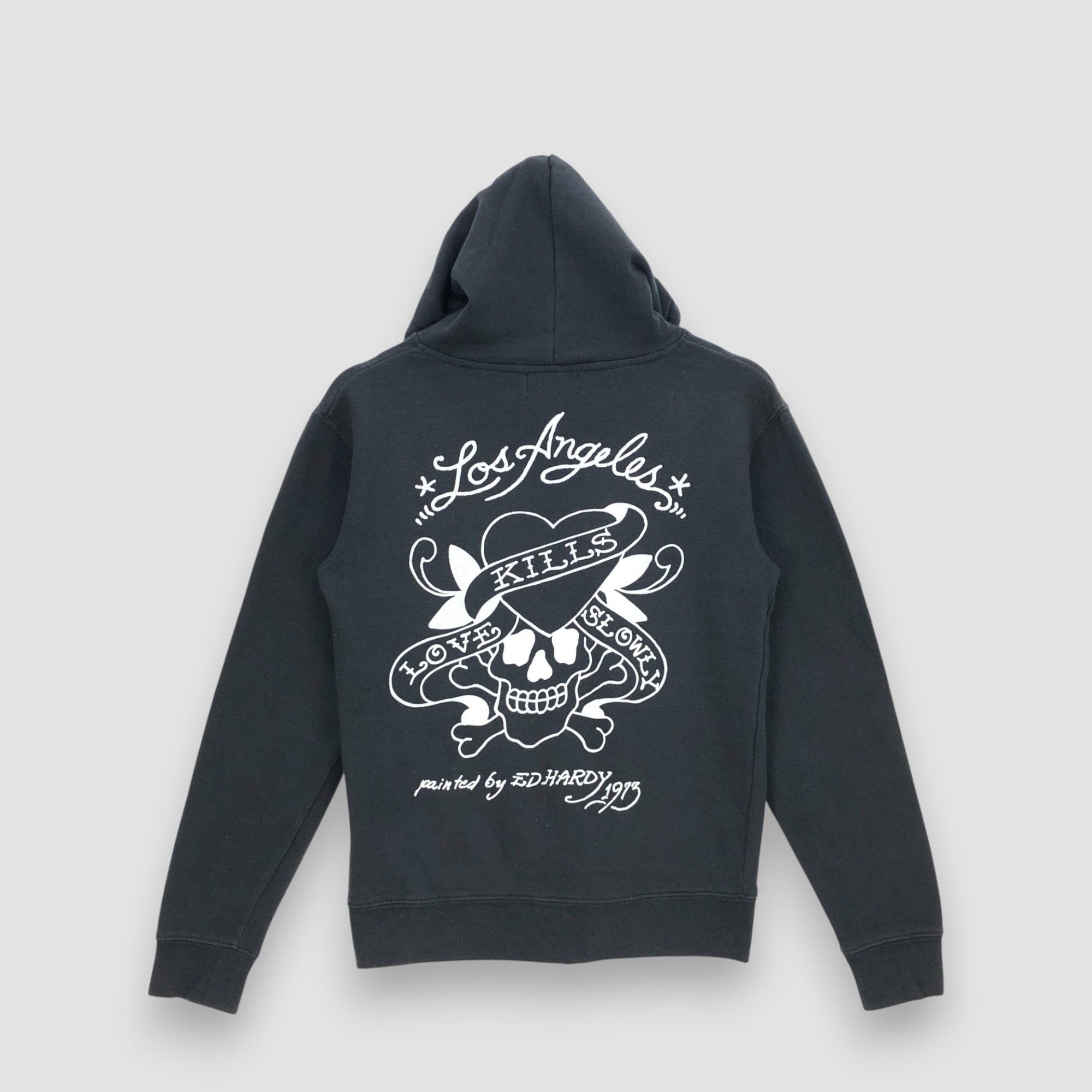 Ed Hardy Ed Hardy Sweatshirt Hoodie Los Angeles Skulls Sweater Size S / US 4 / IT 40 - 1 Thumbnail