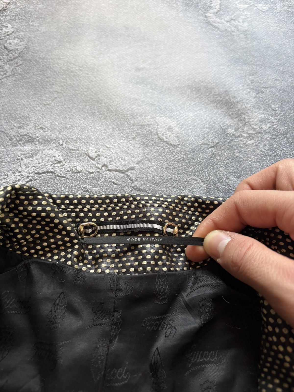Gucci Archival GUCCI 2007 Frida Giannini Luxury Polka Dot Coat Size XS / US 0-2 / IT 36-38 - 10 Thumbnail