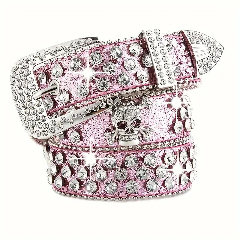 Japanese Brand Punk Rhinestone Cross Belt Size ONE SIZE - 1 Preview