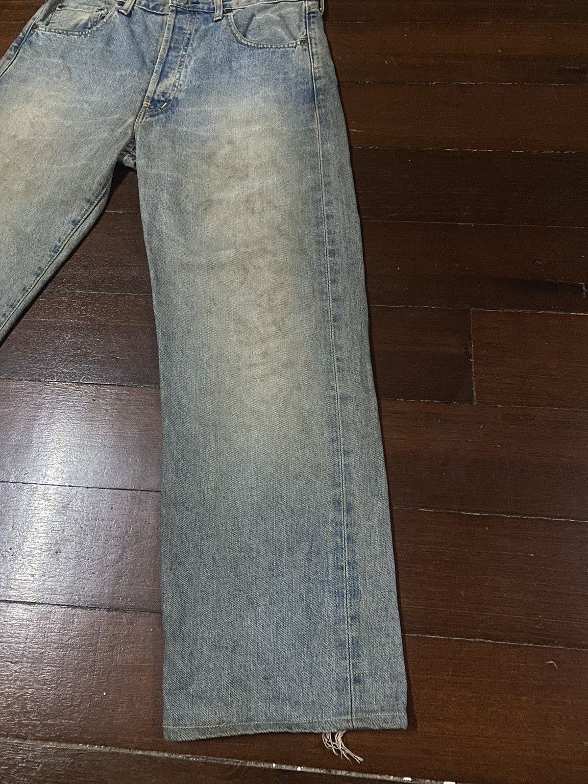 Levi's Vintage Levi’s 503B XX Big E lvc Redline Distressed 34X29 Size US 34 / EU 50 - 2 Thumbnail