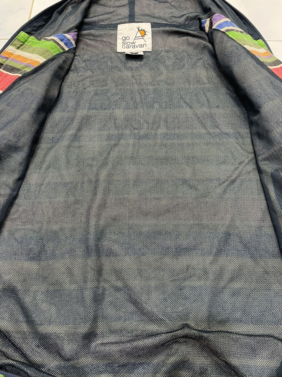 go slow caravan Go Slow Caravan Stripe Colorful Full Zip Hooded Jacket Size US M / EU 48-50 / 2 - 4 Thumbnail