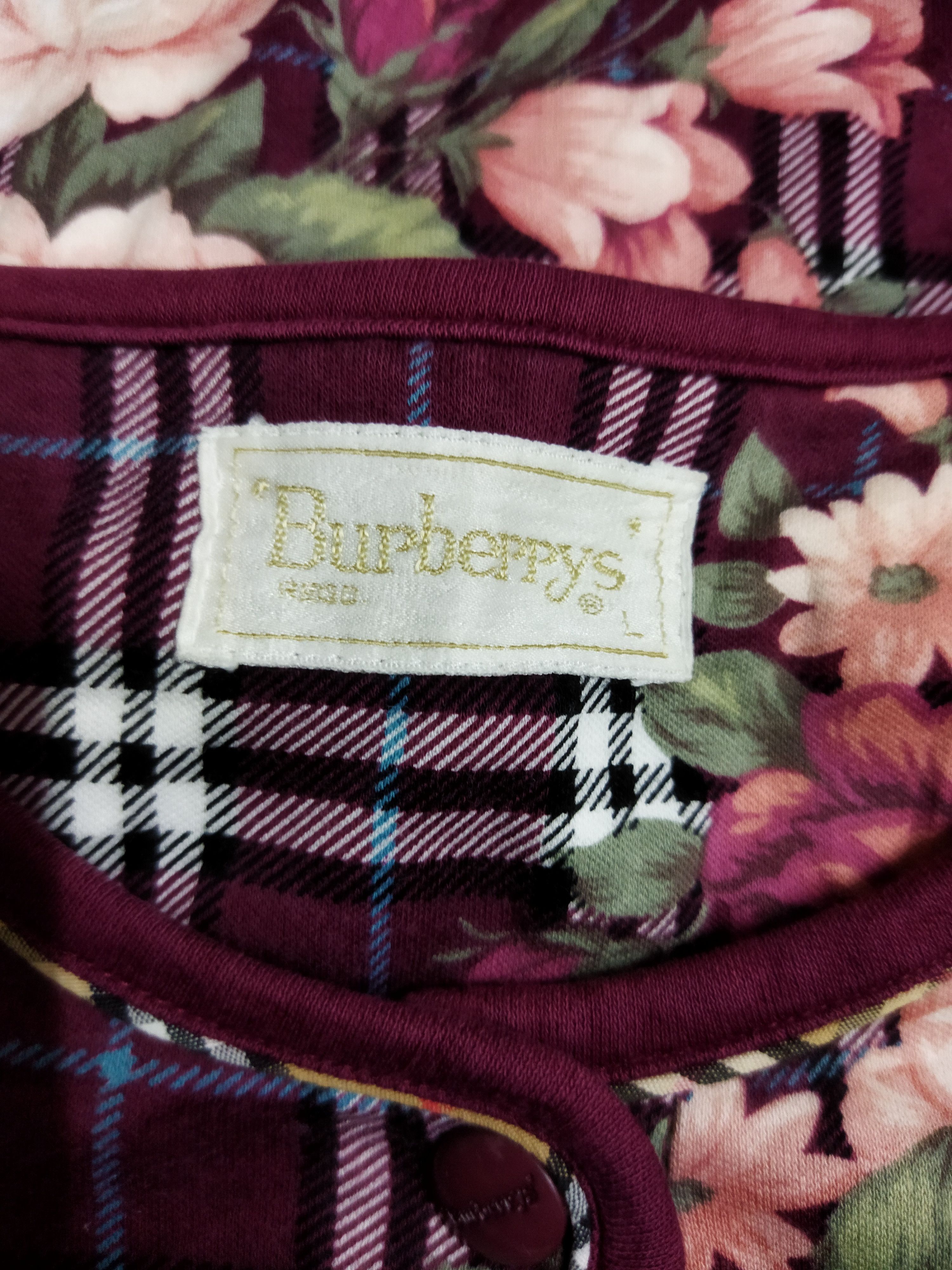 Burberry Burberry Floral Sweater Size L / US 10 / IT 46 - 5 Thumbnail