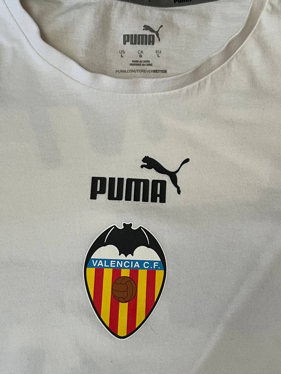 Puma Puma Valencia C.F. soccer jersey tee Size US L / EU 52-54 / 3 - 3 Thumbnail
