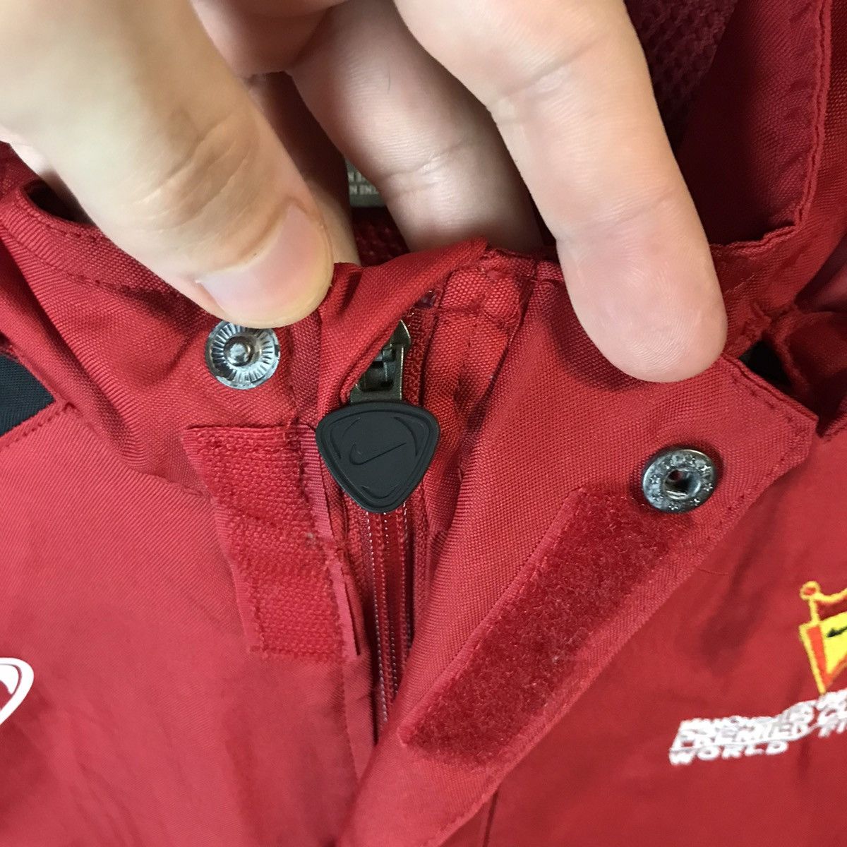 Vintage Vintage Nike Manchester United Soccer Jacket premier cup 08 Size US S / EU 44-46 / 1 - 9 Thumbnail