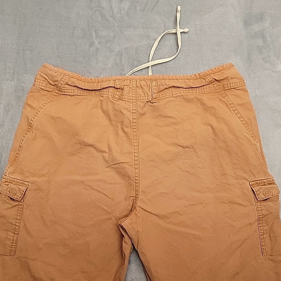 Mountain Hardwear VINTAGE Mountain Hardwear Pants Womens 10 Orange 100% Cotton Outdoor Comfort Hiking Capri Cropped Womens Size 32" / US 10 / IT 46 - 6 Thumbnail
