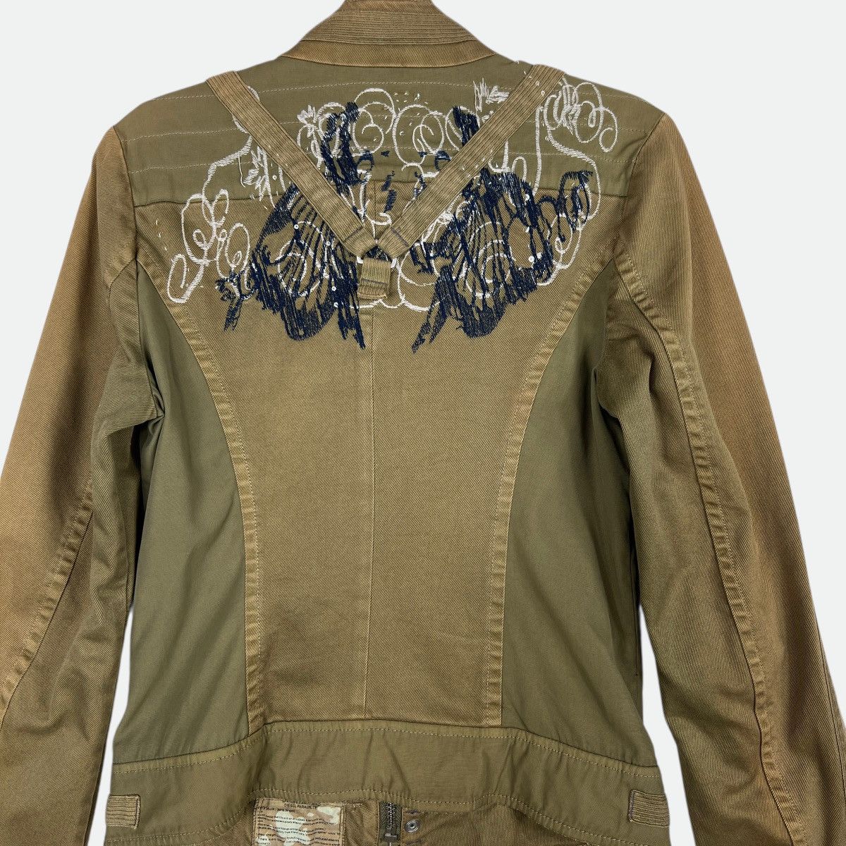 Diesel 🔥 Spring Summer Wind Diesel Parachute Jacket Size XS / US 0-2 / IT 36-38 - 9 Thumbnail
