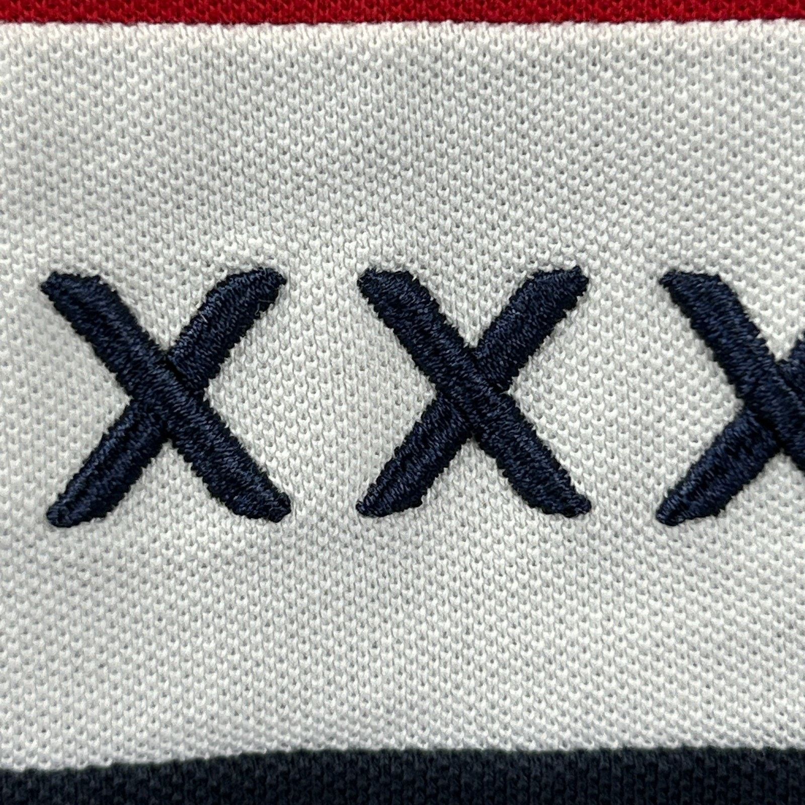 Tommy Hilfiger Tommy Hilfiger Polo Shirt Blue Colorblock XL X-Large Size US XL / EU 56 / 4 - 4 Thumbnail