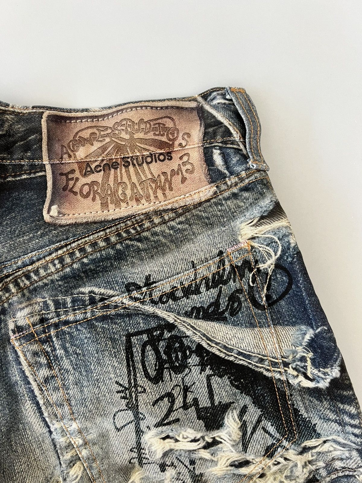 Acne Studios Acne Studios Tromp L'oeil Jeans Size US 36 / EU 52 - 7 Thumbnail