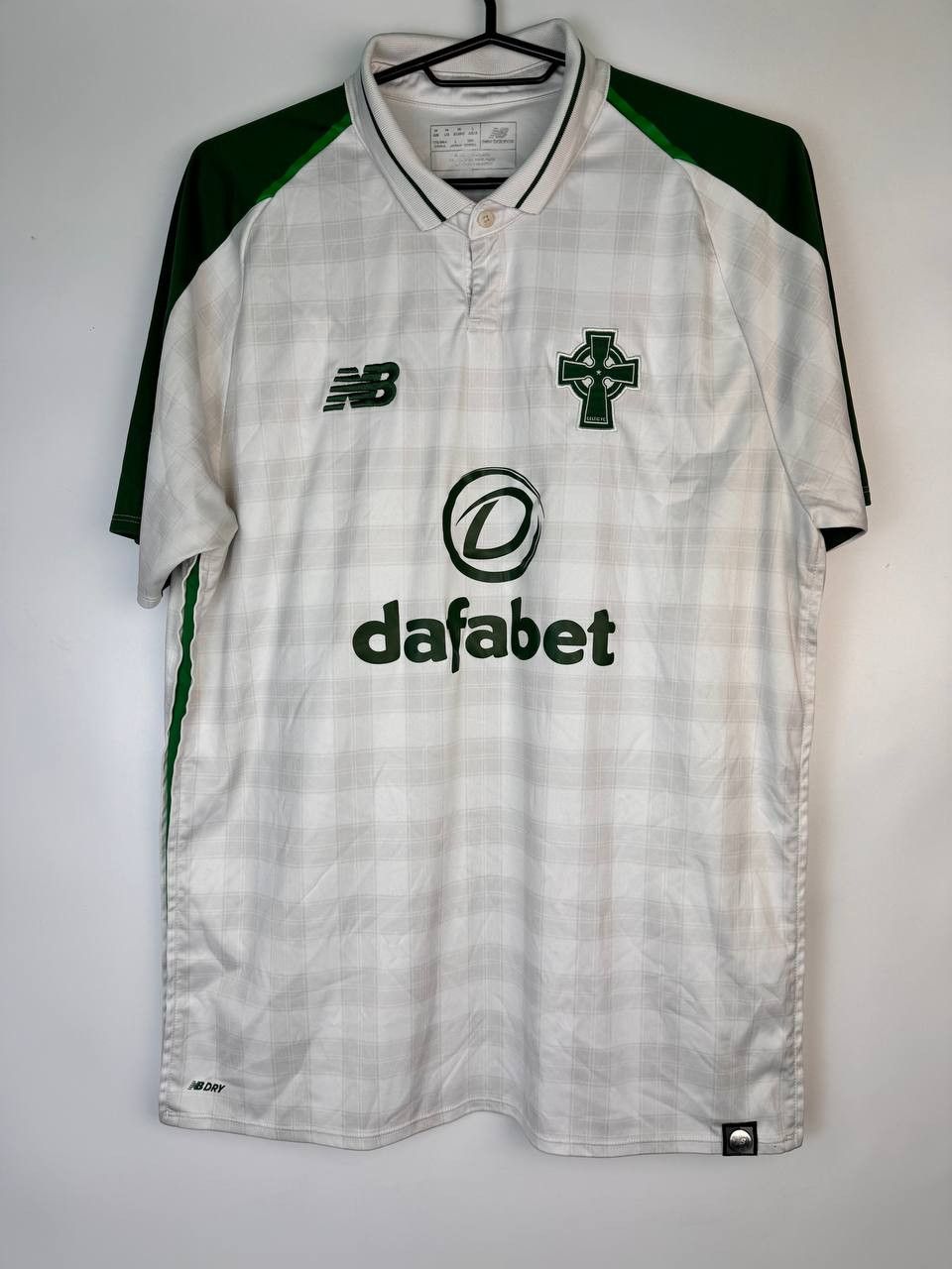 New Balance CELTIC 2018/2019 AWAY FOOTBALL SHIRT SOCCER JERSEY Size US M / EU 48-50 / 2 - 1 Thumbnail