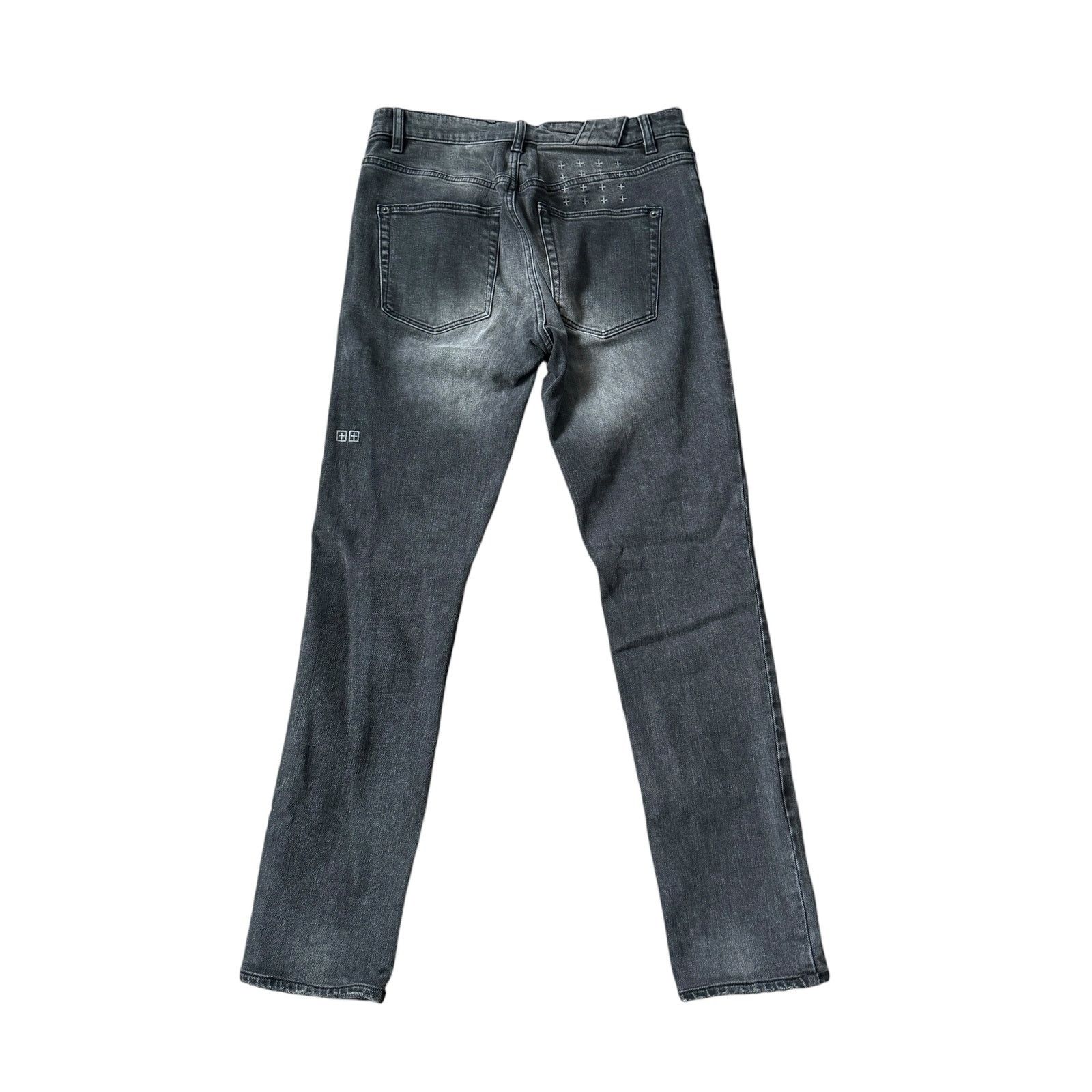 Ksubi KSUBI Chitch Throwblack Skinny Jeans Size US 32 / EU 48 - 2 Thumbnail