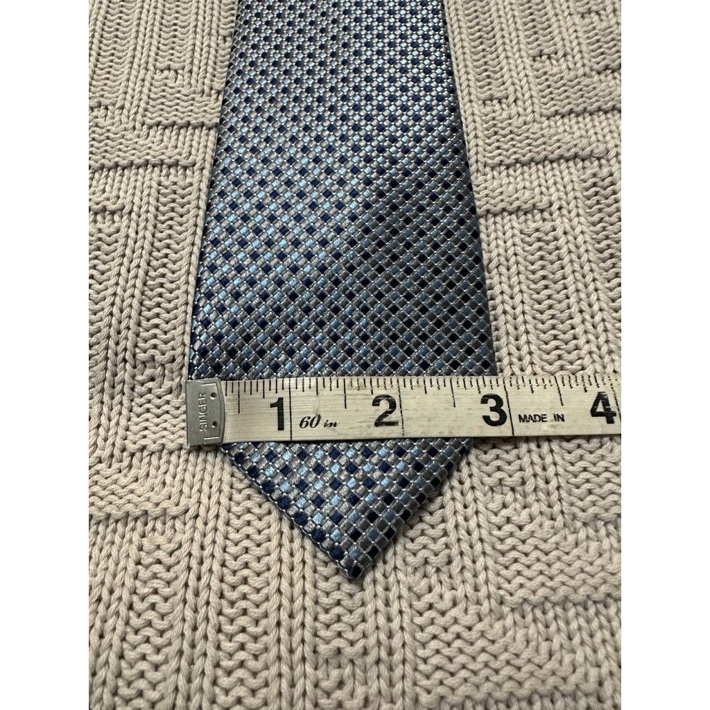 Tommy Hilfiger Tommy Hilfiger blue dot silk tie Size ONE SIZE - 5 Thumbnail