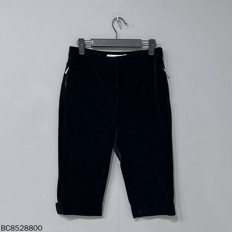 Dior Black Velvet Shorts by Dior-2506 Size 33" - 3 Thumbnail