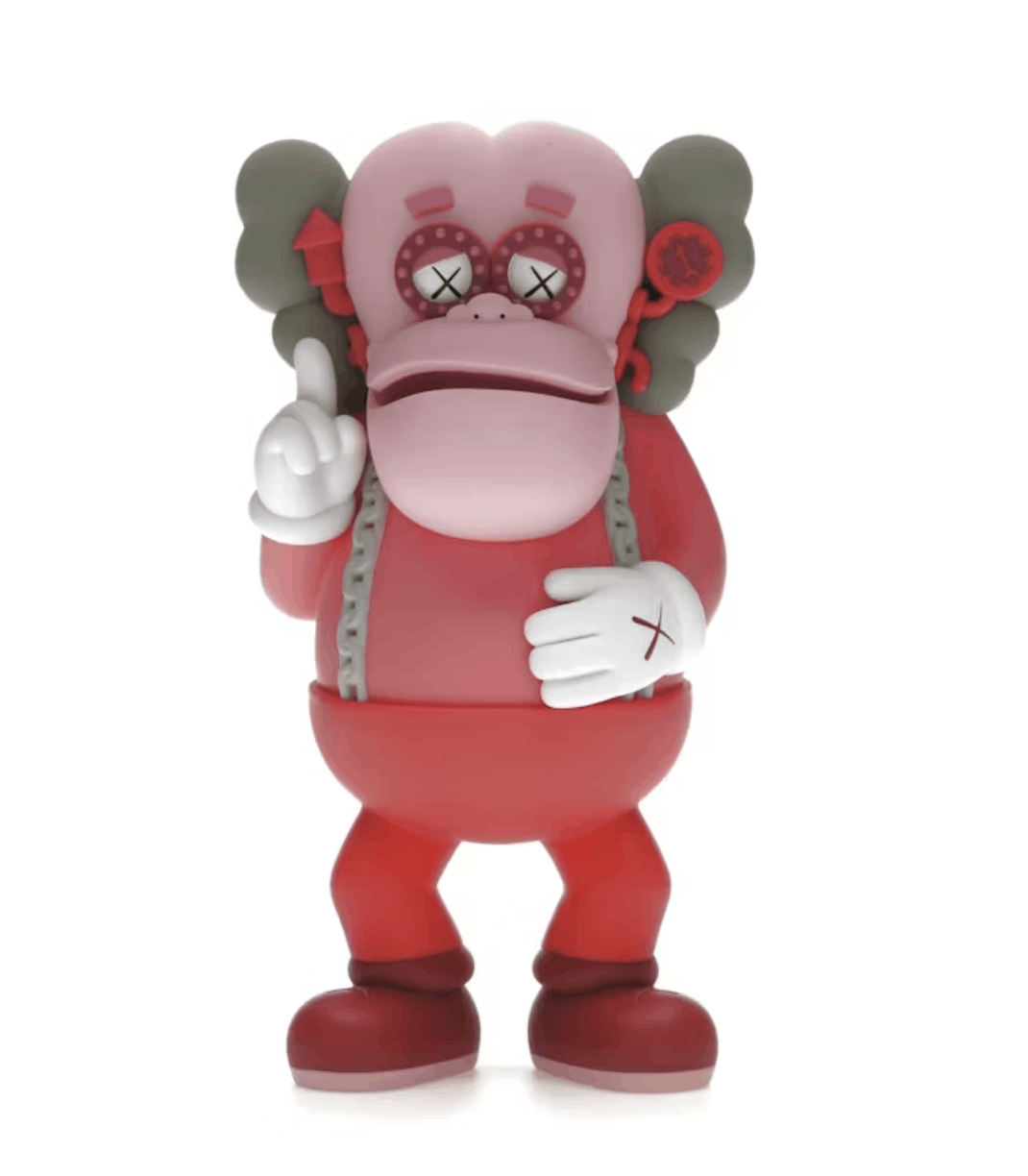 Kaws Cereal Monsters Franken Berry Figure Pink White Red Size ONE SIZE - 1 Thumbnail